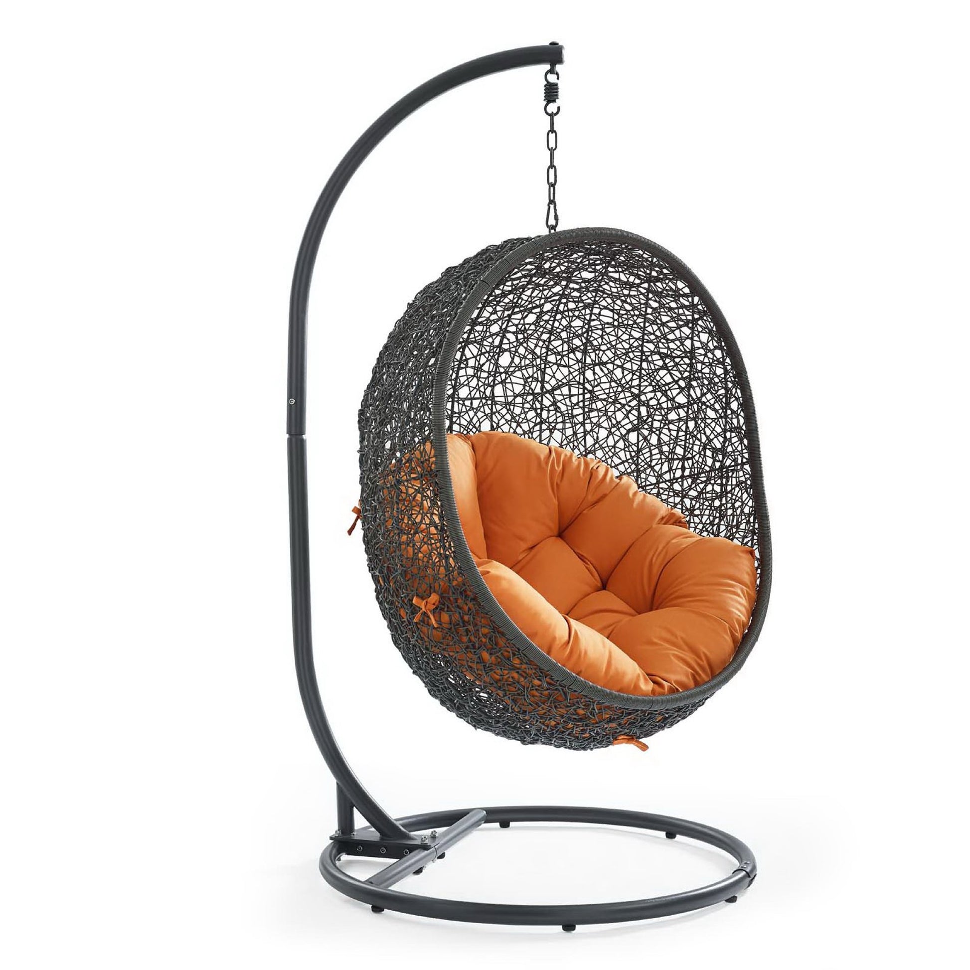 Hide Outdoor Patio Swing Chair With Stand by Modway - Best Buy Furniture