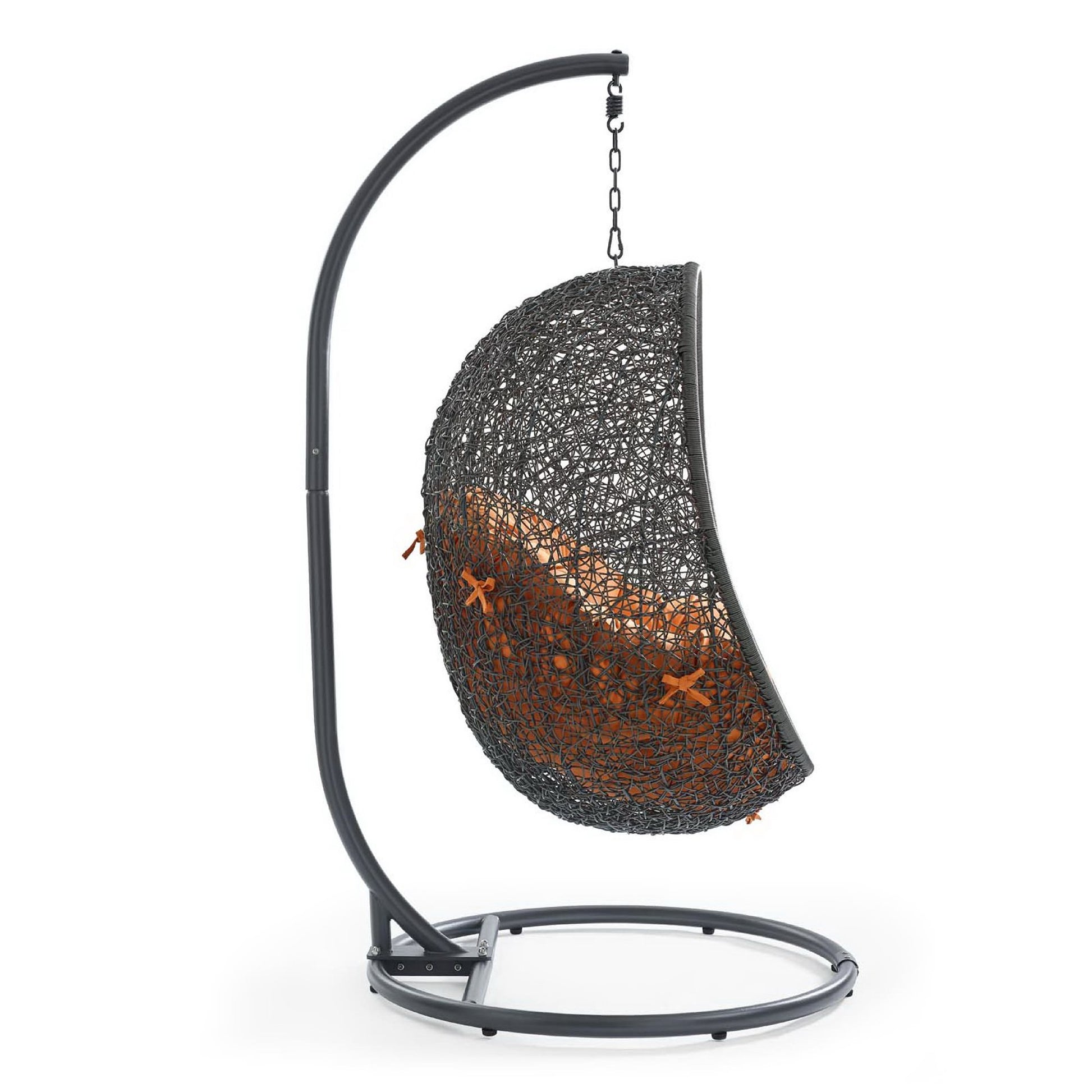 Hide Outdoor Patio Swing Chair With Stand by Modway - Best Buy Furniture