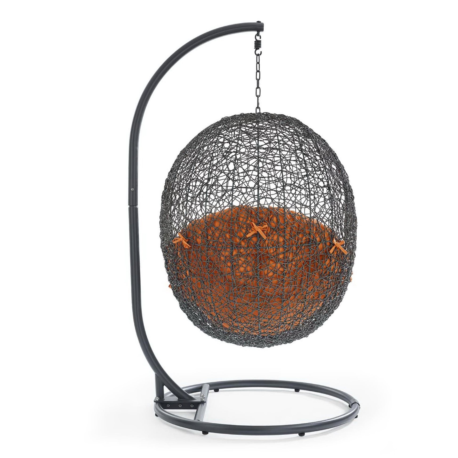 Hide Outdoor Patio Swing Chair With Stand by Modway - Best Buy Furniture