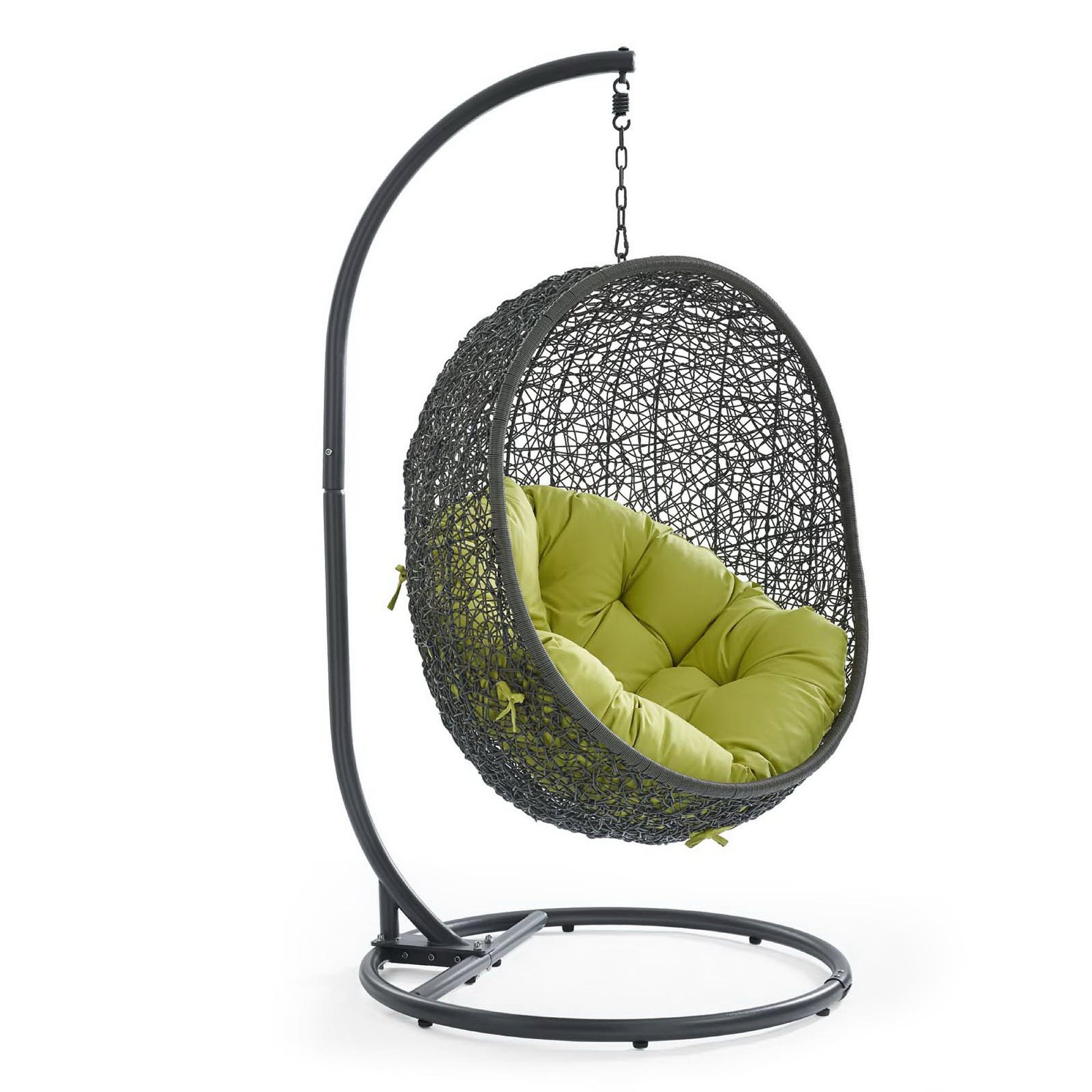 Hide Outdoor Patio Swing Chair With Stand by Modway - Best Buy Furniture