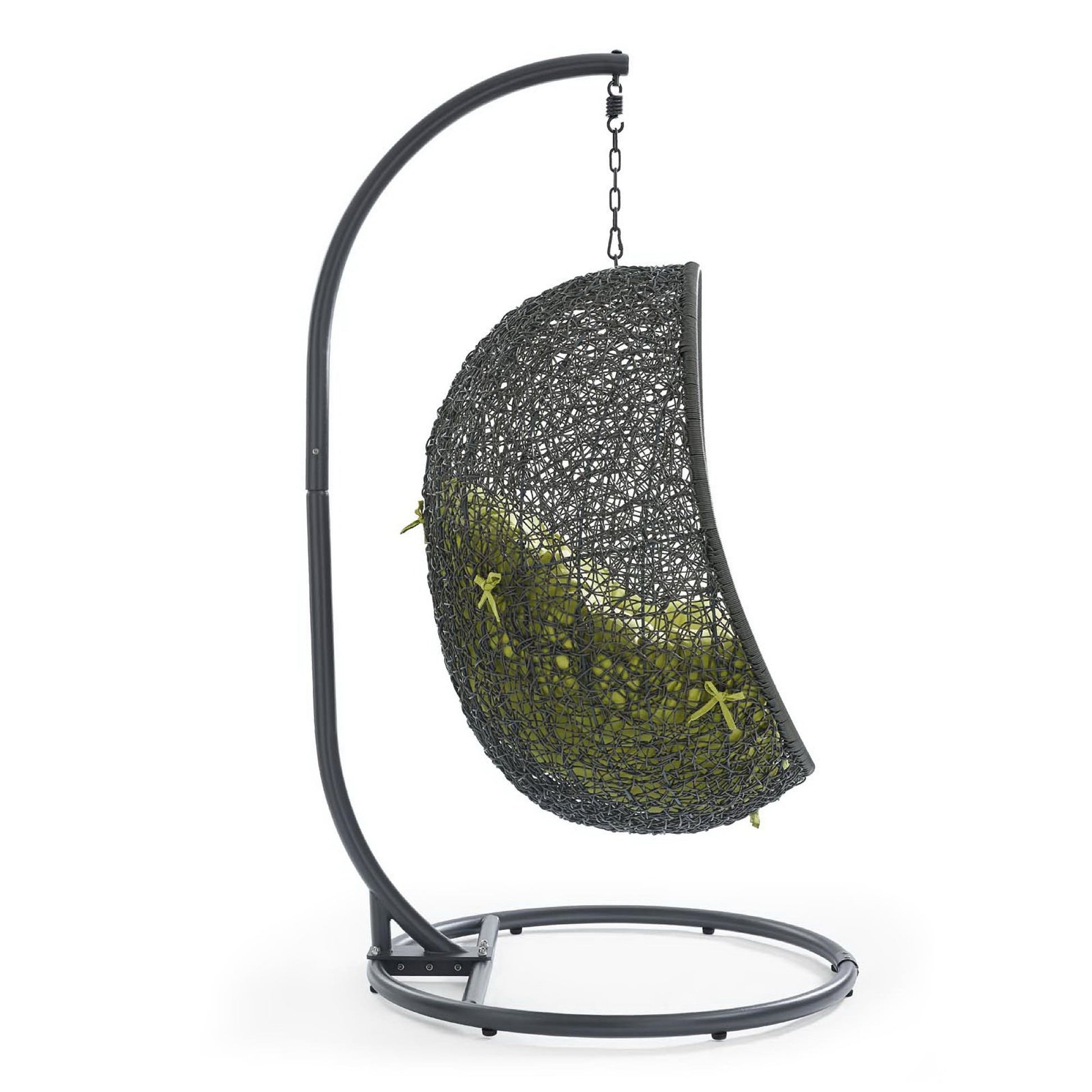 Hide Outdoor Patio Swing Chair With Stand by Modway - Best Buy Furniture