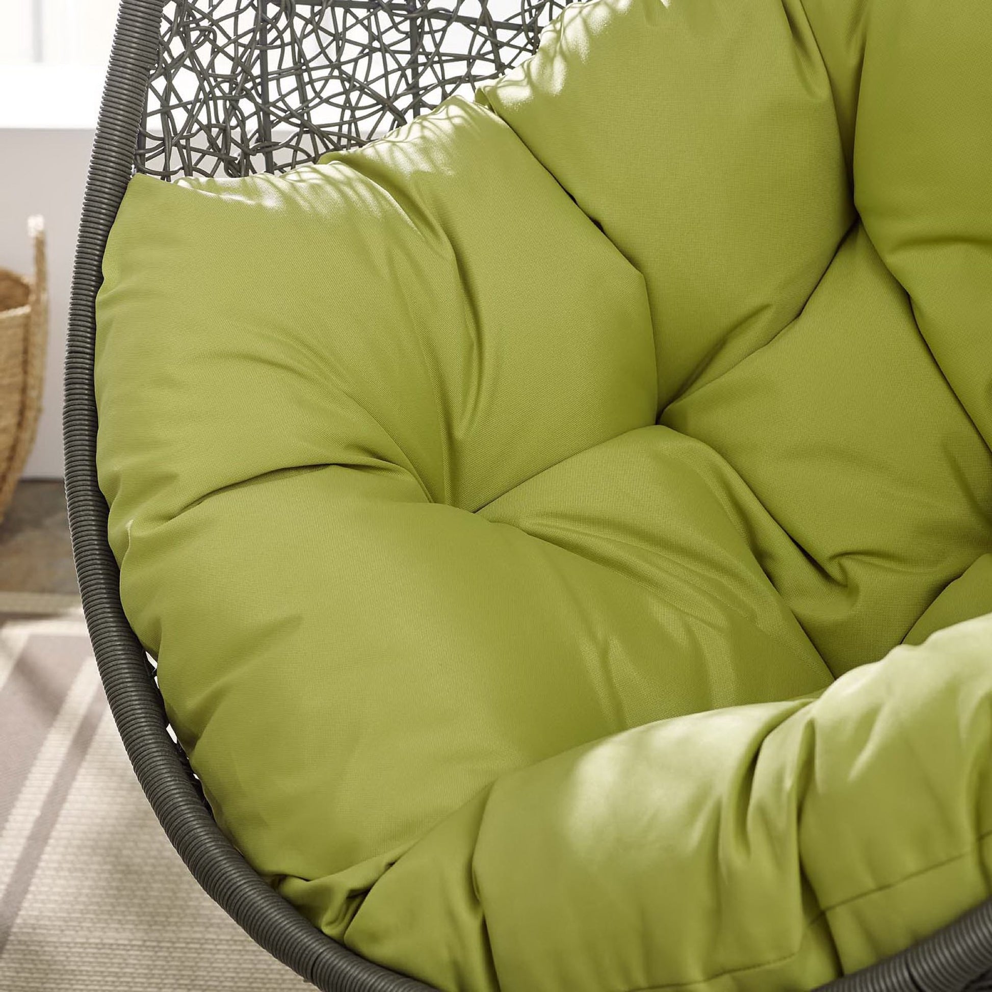 Hide Outdoor Patio Swing Chair With Stand by Modway - Best Buy Furniture