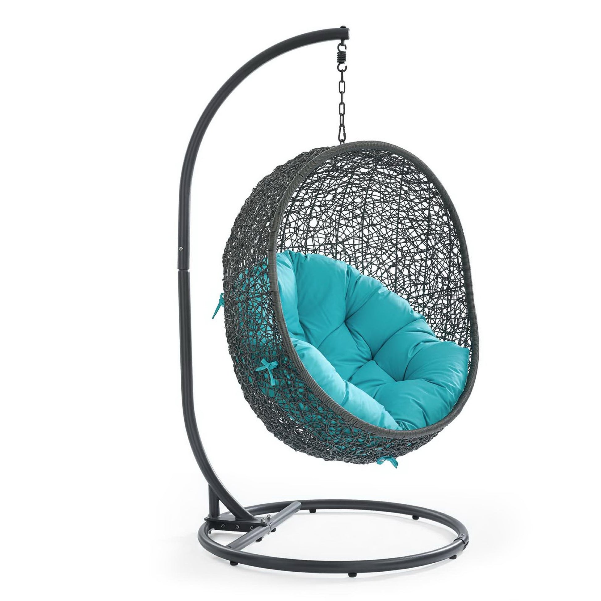 Hide Outdoor Patio Swing Chair With Stand by Modway - Best Buy Furniture