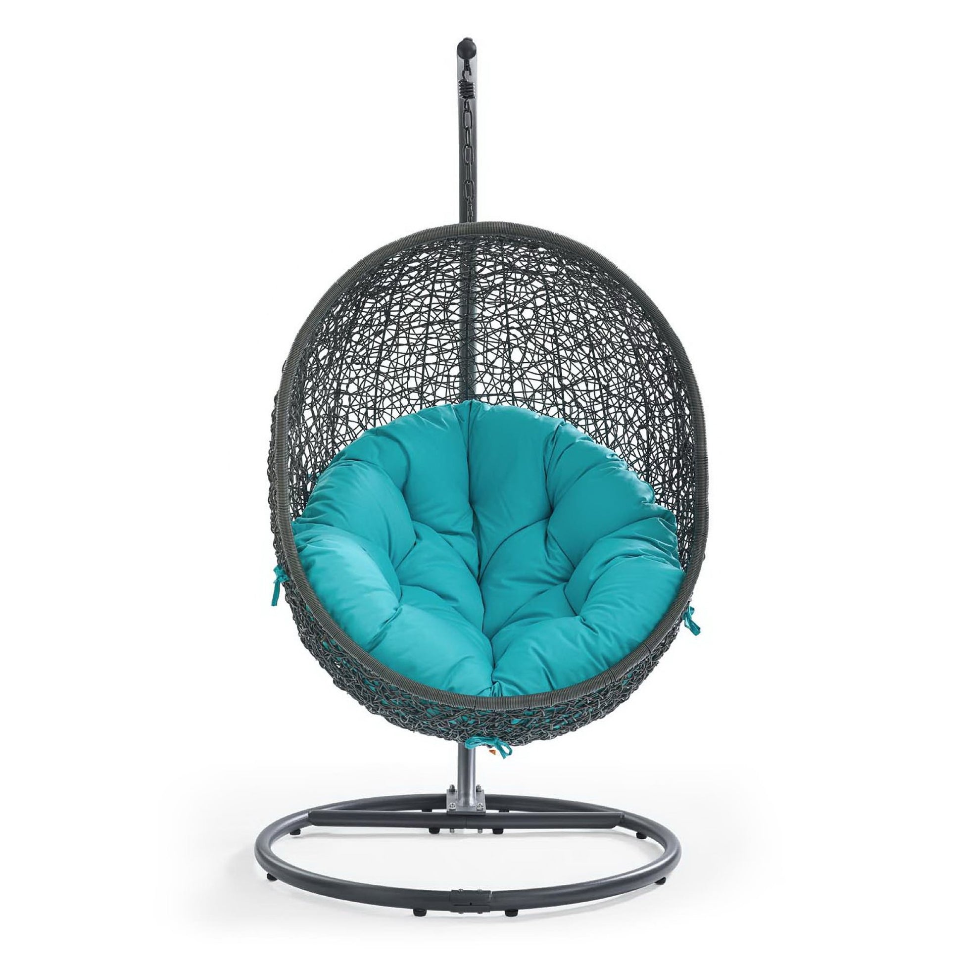 Hide Outdoor Patio Swing Chair With Stand by Modway - Best Buy Furniture