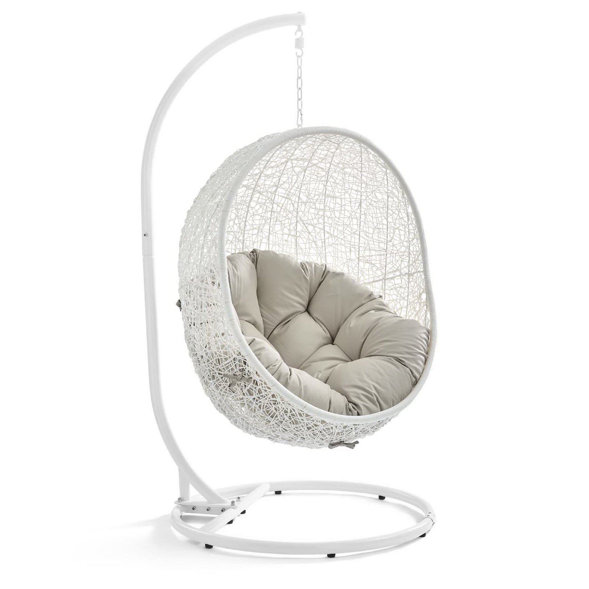 Hide Outdoor Patio Swing Chair With Stand by Modway - Best Buy Furniture