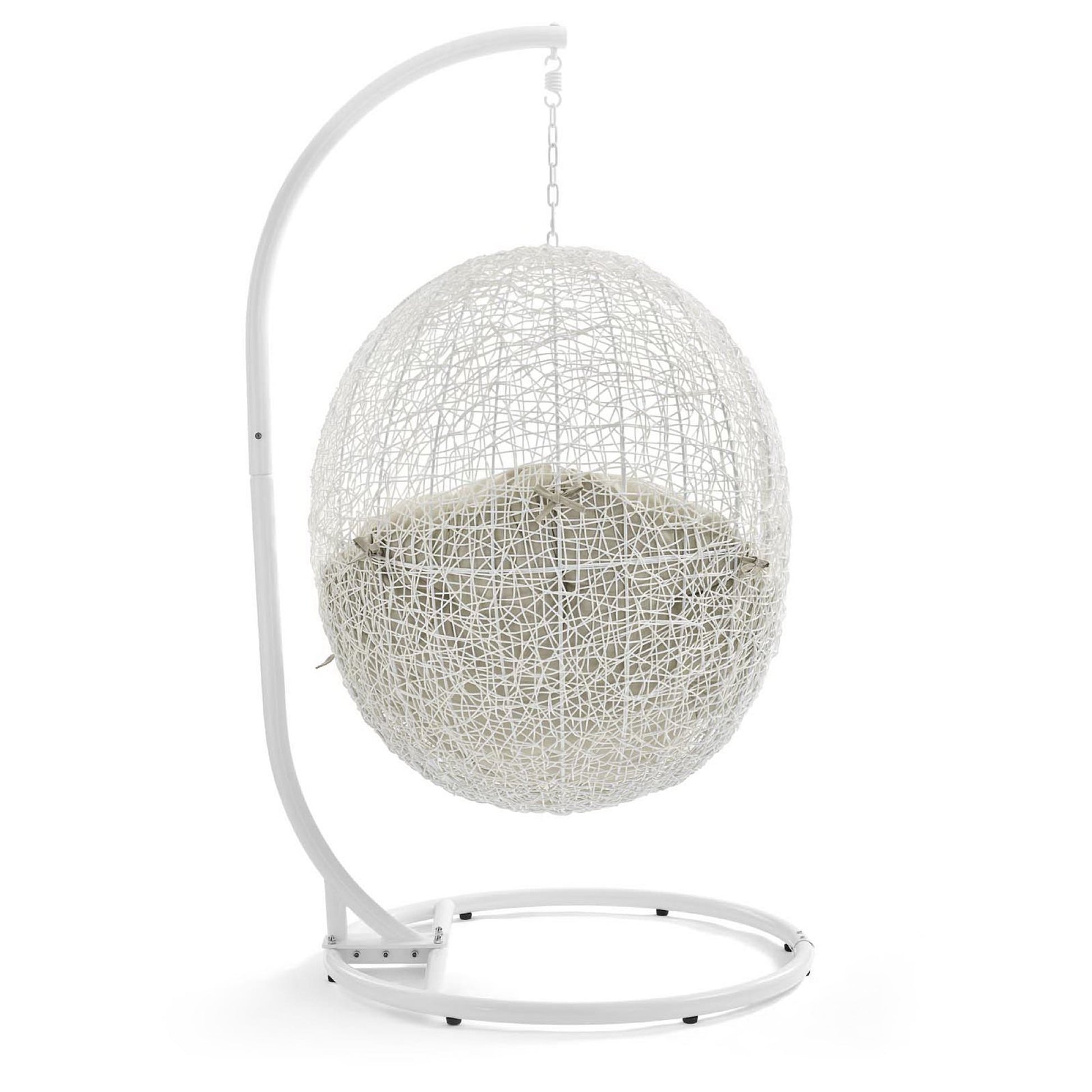 Hide Outdoor Patio Swing Chair With Stand by Modway - Best Buy Furniture