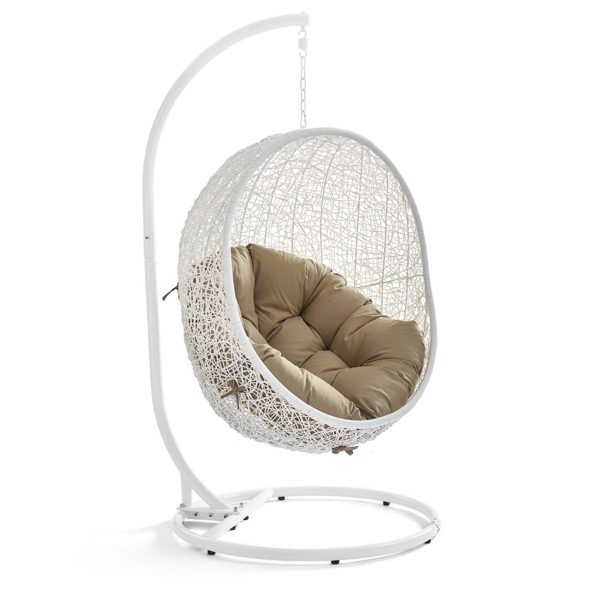 Hide Outdoor Patio Swing Chair With Stand by Modway - Best Buy Furniture