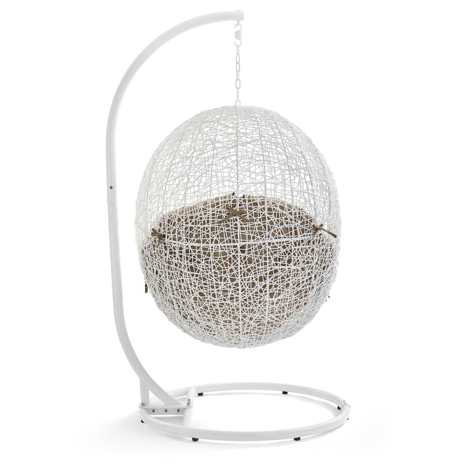 Hide Outdoor Patio Swing Chair With Stand by Modway - Best Buy Furniture