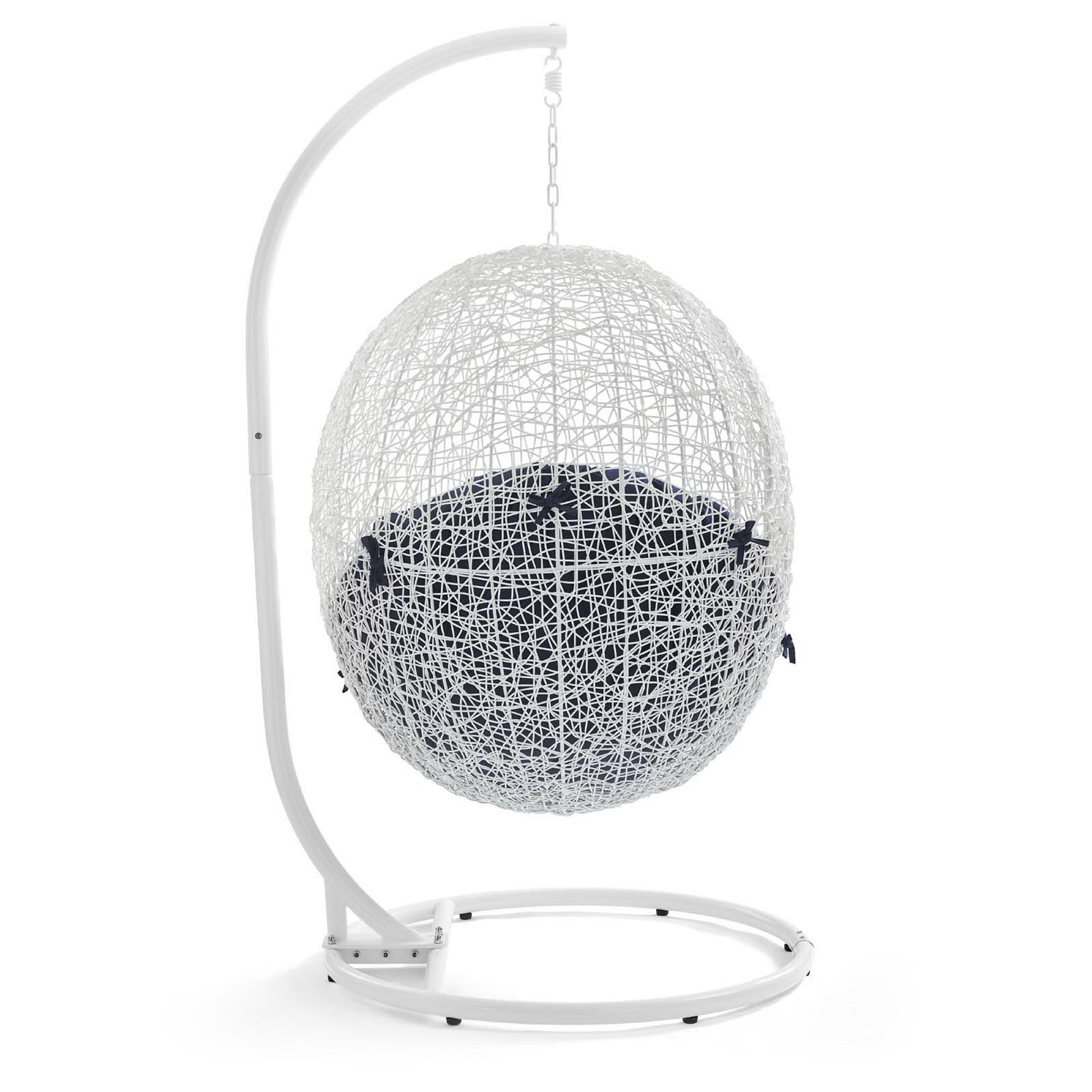 Hide Outdoor Patio Swing Chair With Stand by Modway - Best Buy Furniture