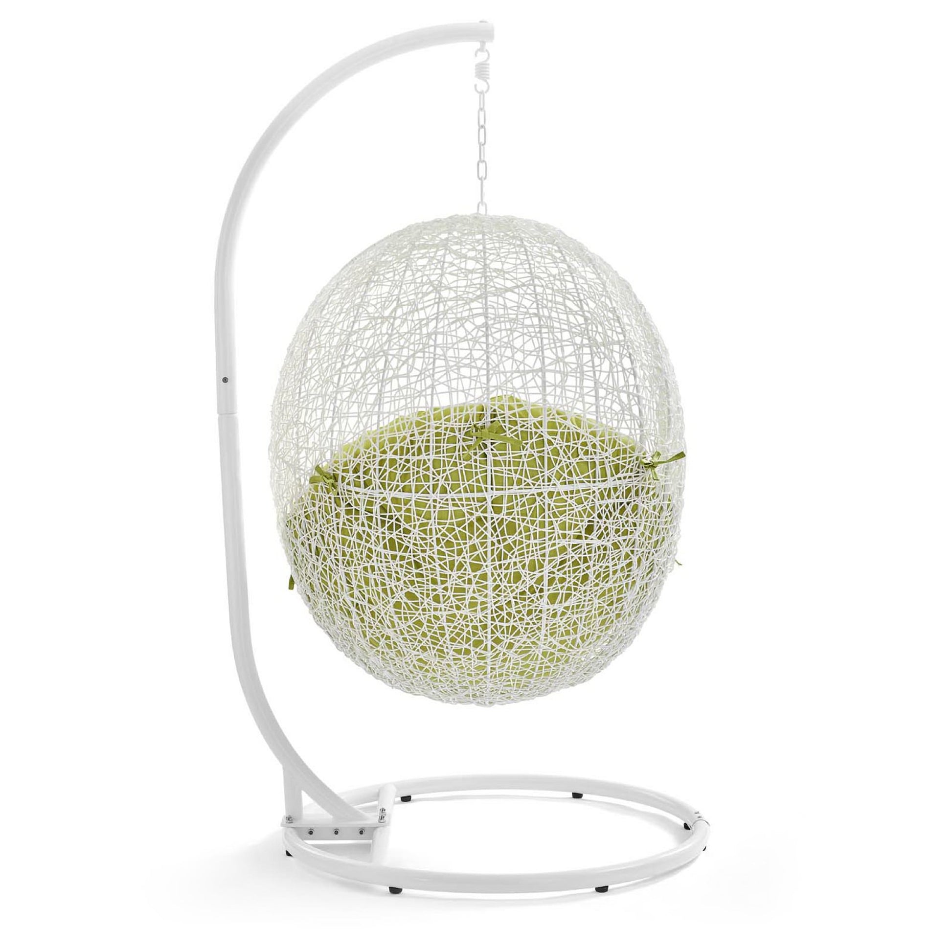 Hide Outdoor Patio Swing Chair With Stand by Modway - Best Buy Furniture