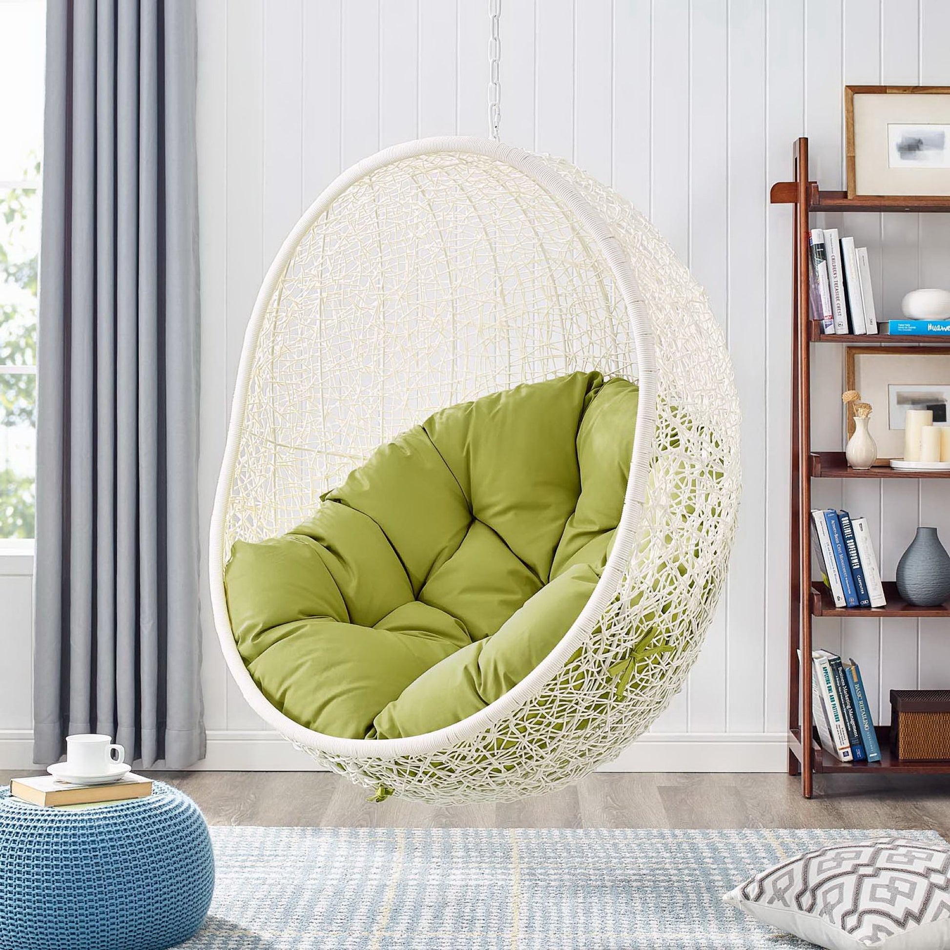 Hide Outdoor Patio Swing Chair With Stand by Modway - Best Buy Furniture
