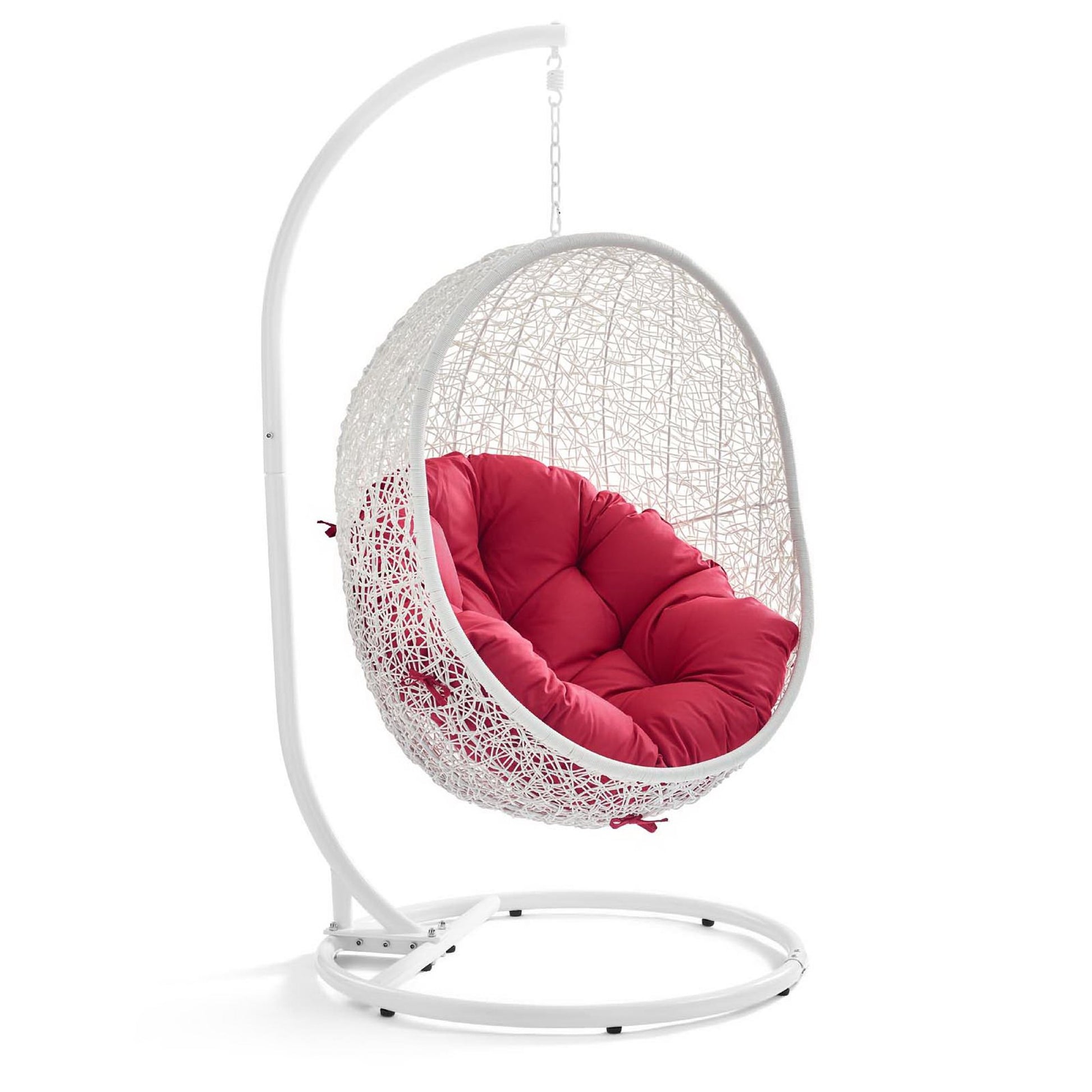 Hide Outdoor Patio Swing Chair With Stand by Modway - Best Buy Furniture