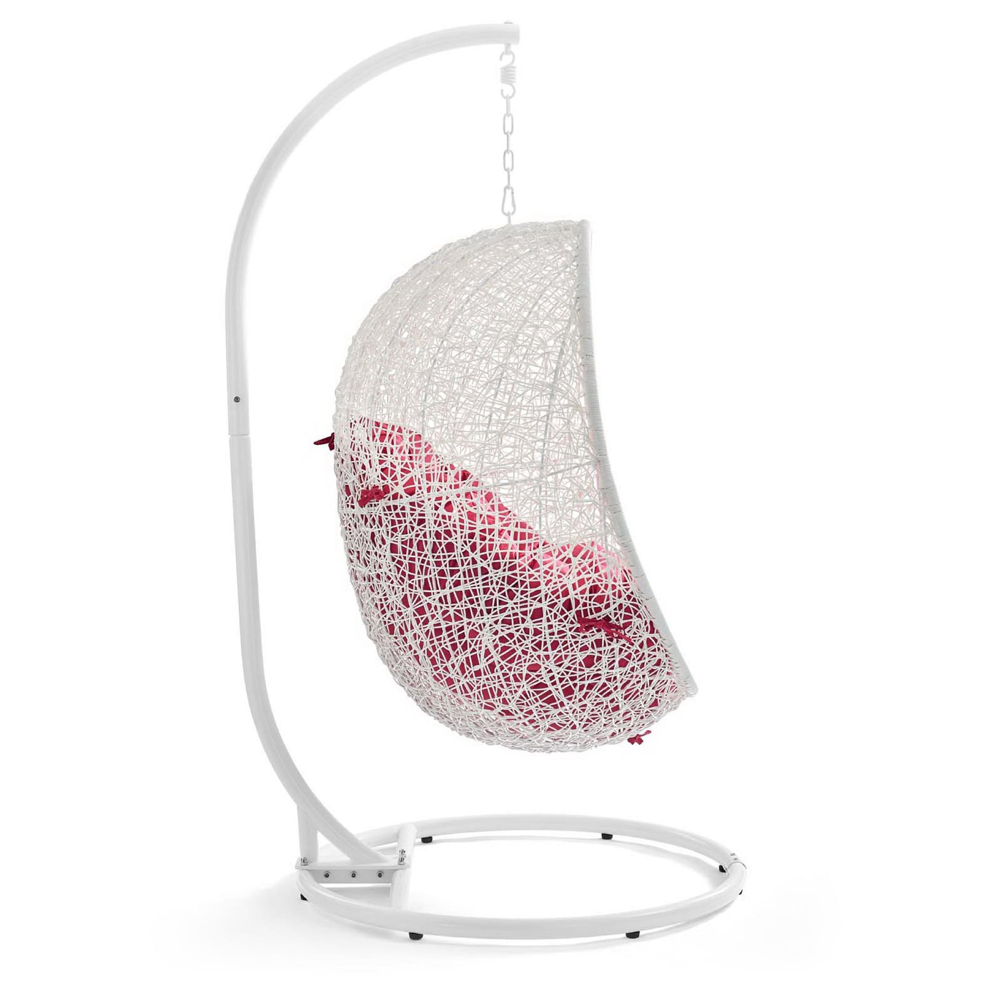 Hide Outdoor Patio Swing Chair With Stand by Modway - Best Buy Furniture