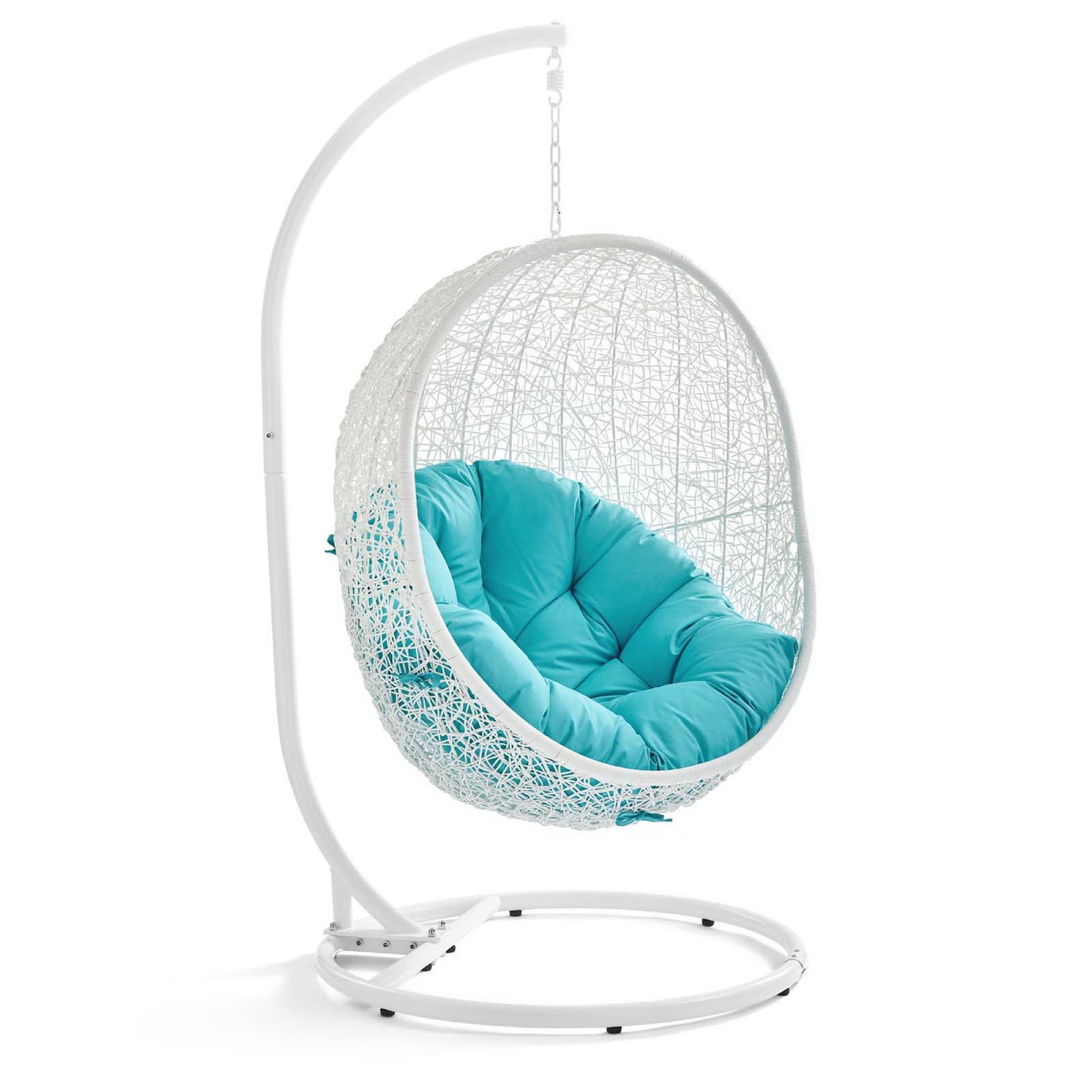 Hide Outdoor Patio Swing Chair With Stand by Modway - Best Buy Furniture