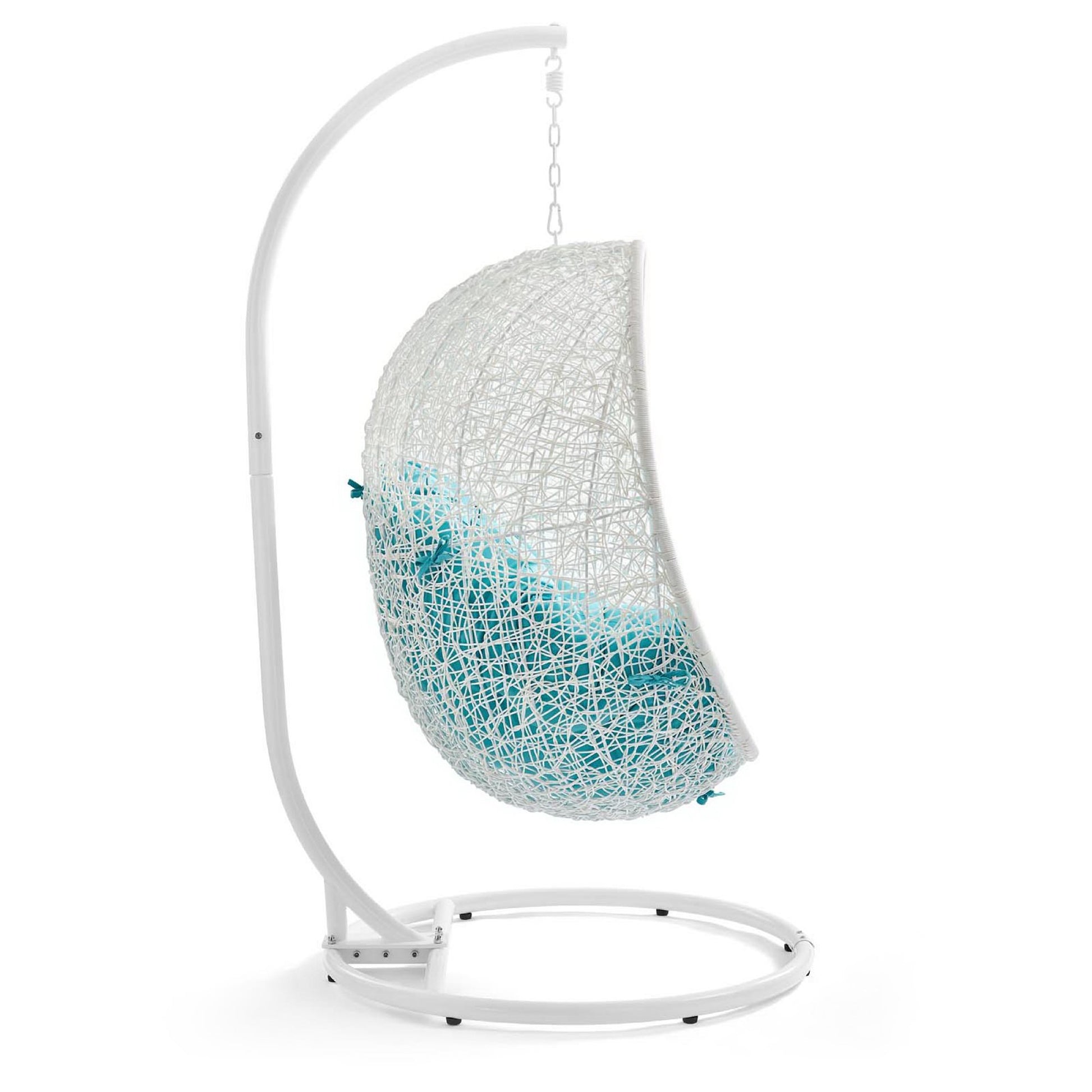 Hide Outdoor Patio Swing Chair With Stand by Modway - Best Buy Furniture