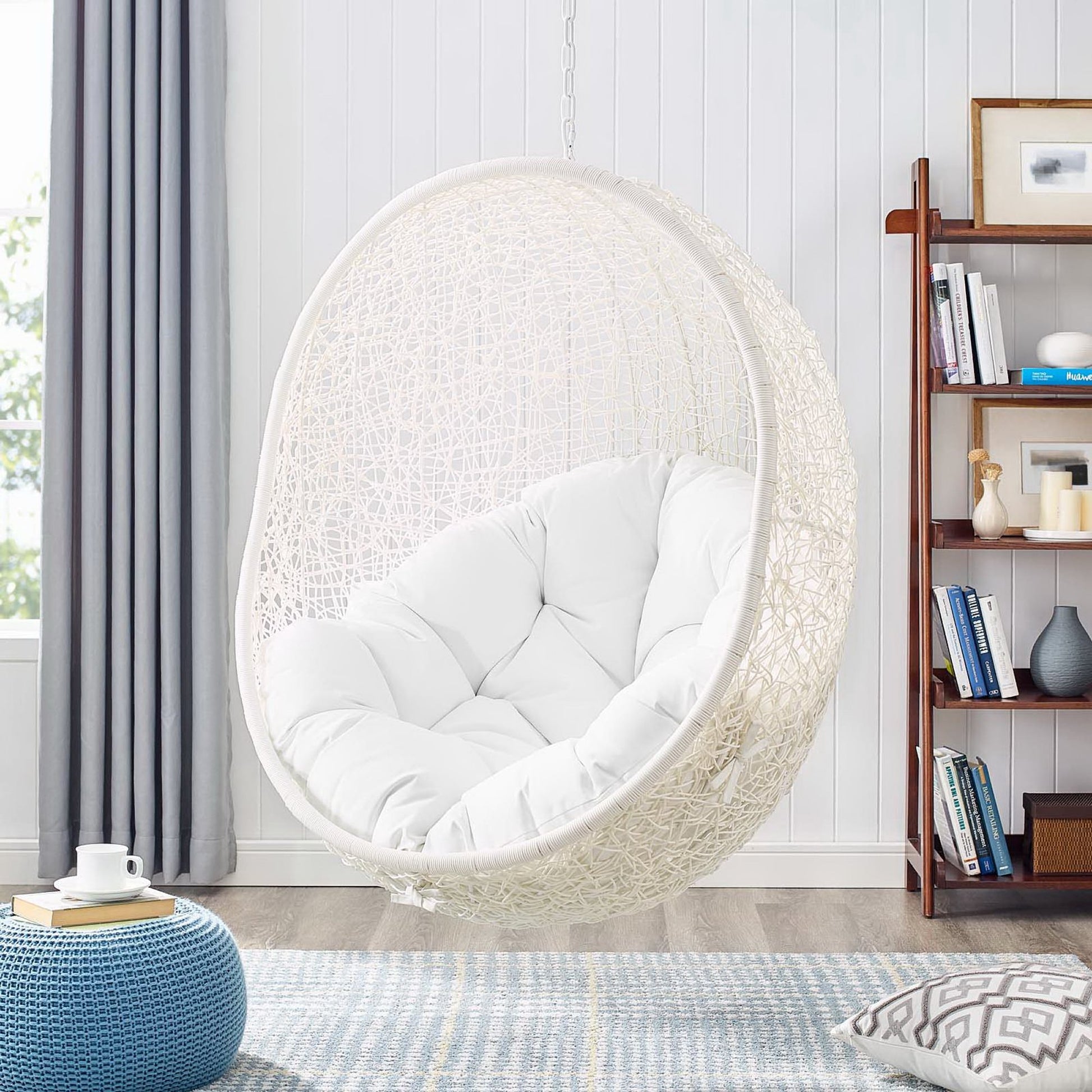 Hide Outdoor Patio Swing Chair With Stand by Modway - Best Buy Furniture