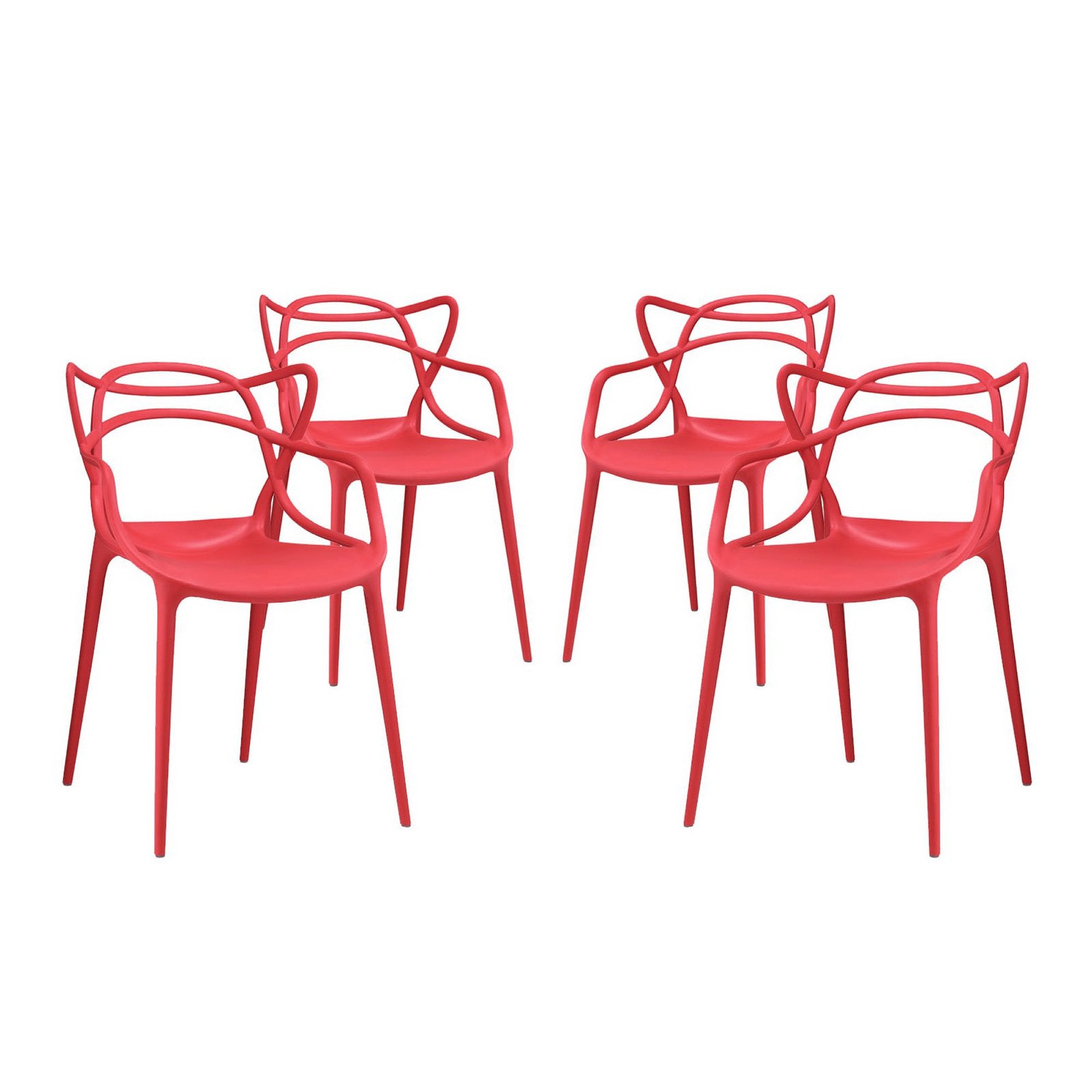 Entangled Dining Set Set of 4 by Modway - Best Buy Furniture