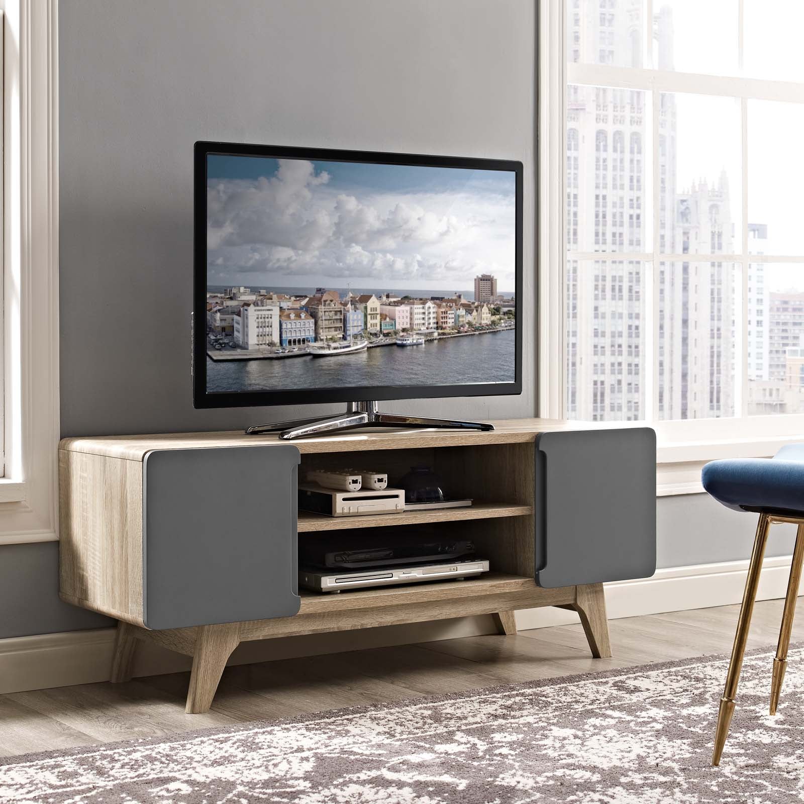 Tread 47" TV Stand - Best Buy Furniture
