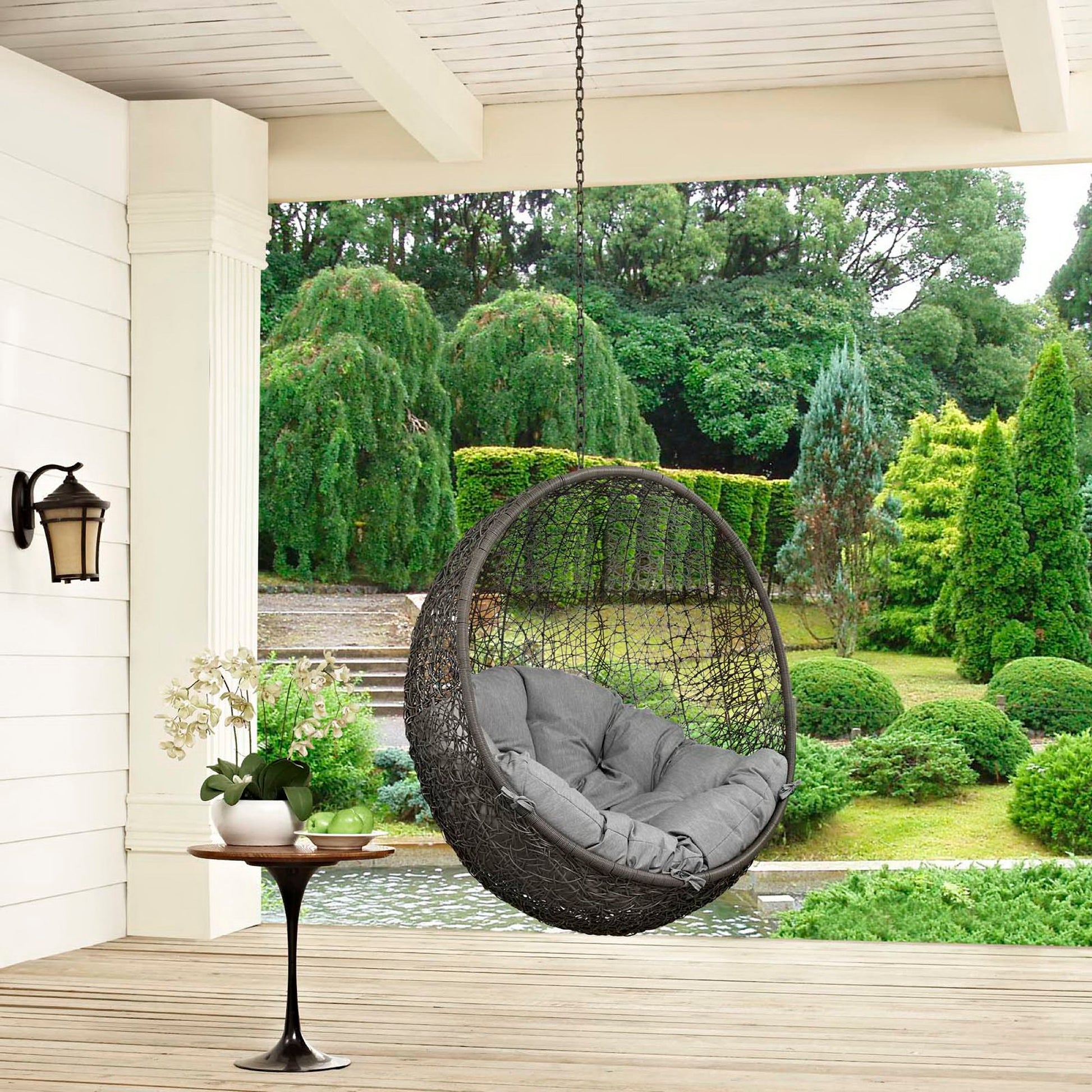 Hide Outdoor Patio Swing Chair Without Stand by Modway - Best Buy Furniture