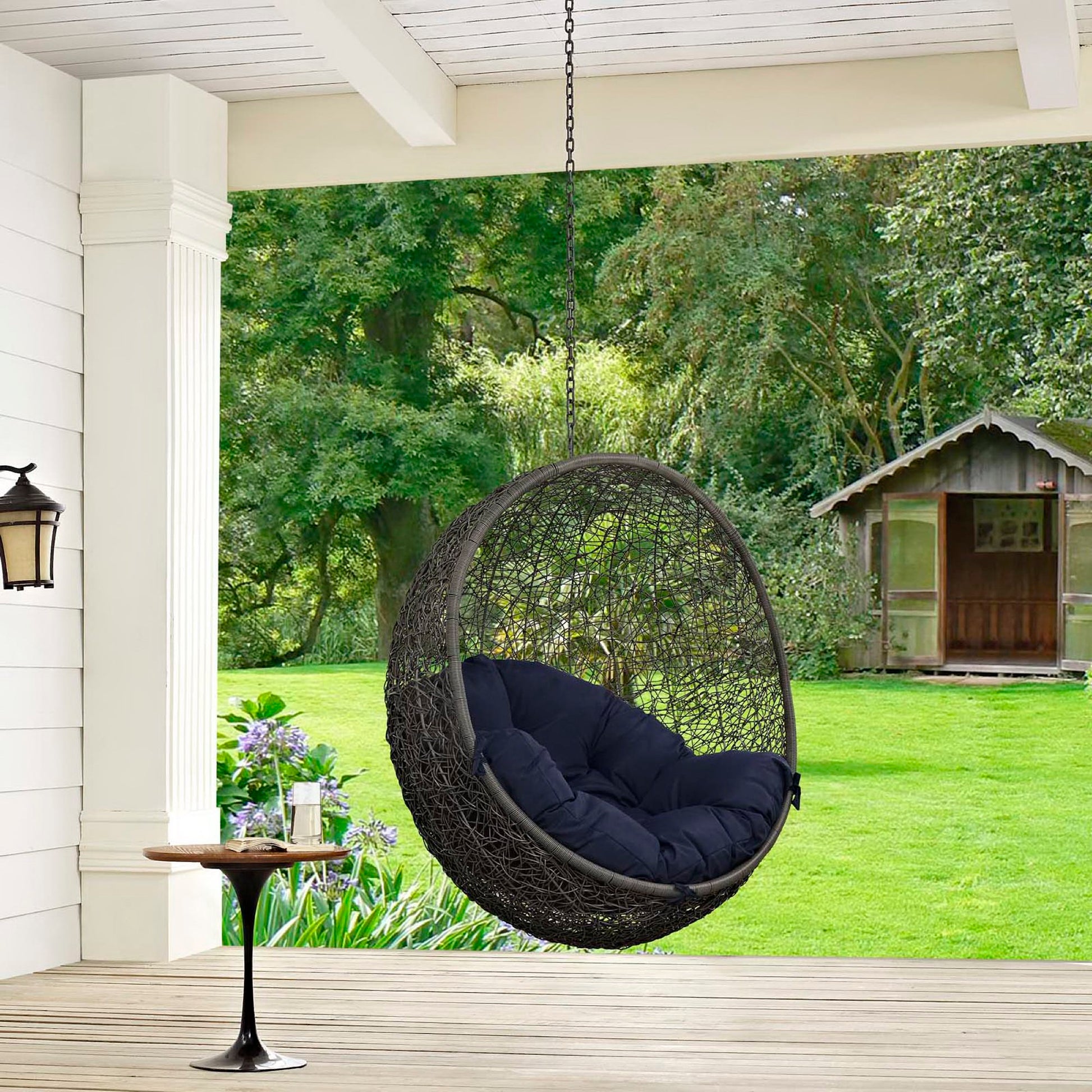 Hide Outdoor Patio Swing Chair Without Stand by Modway - Best Buy Furniture
