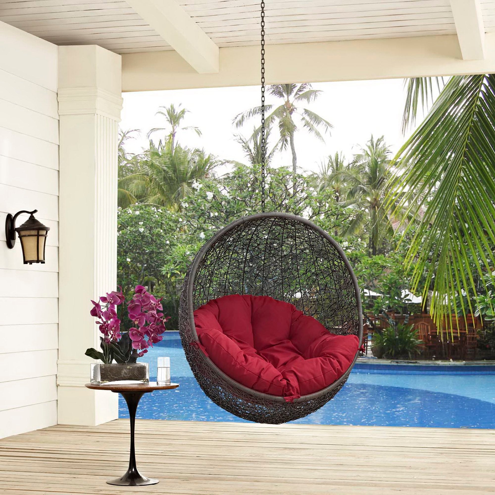Hide Outdoor Patio Swing Chair Without Stand by Modway - Best Buy Furniture