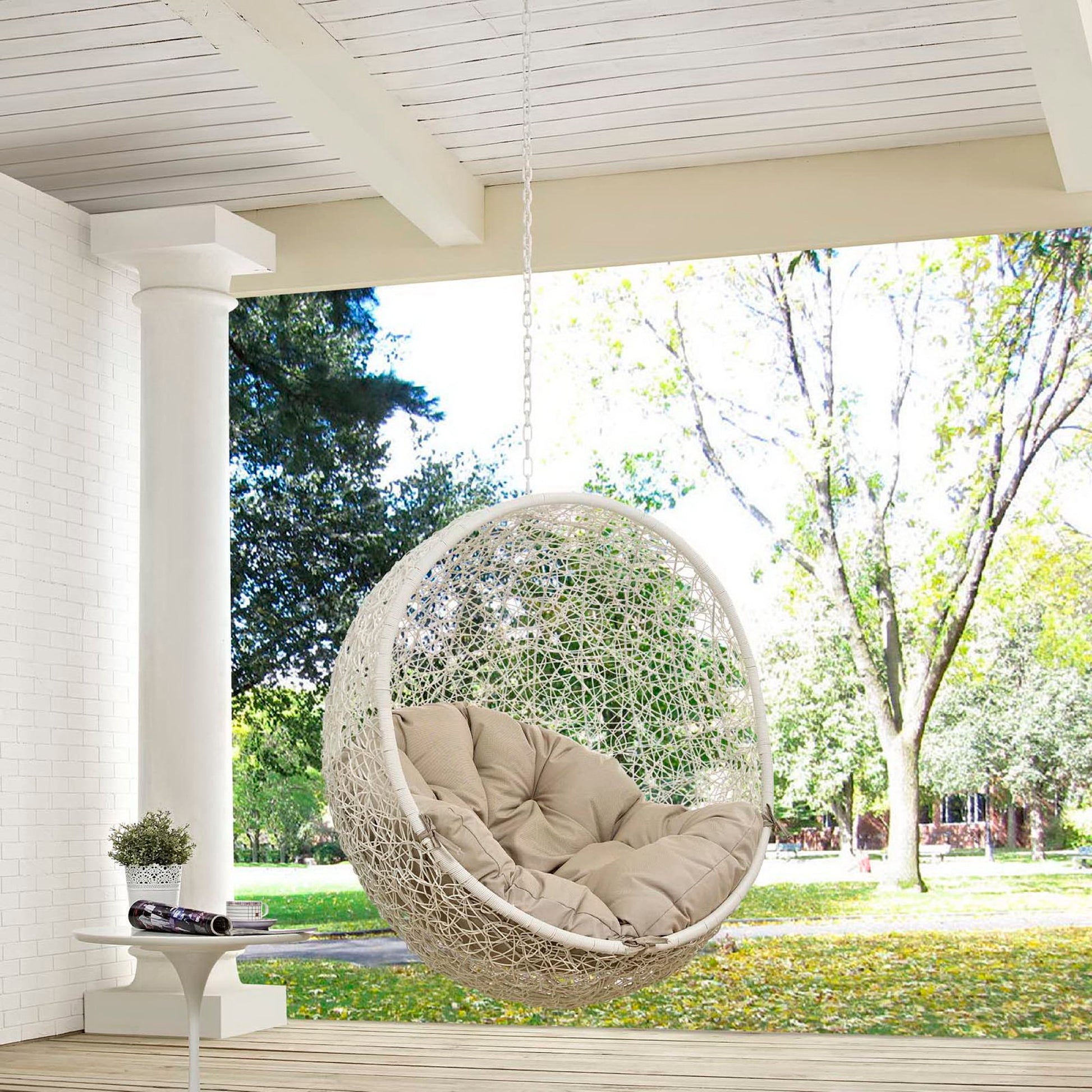 Hide Outdoor Patio Swing Chair Without Stand by Modway - Best Buy Furniture