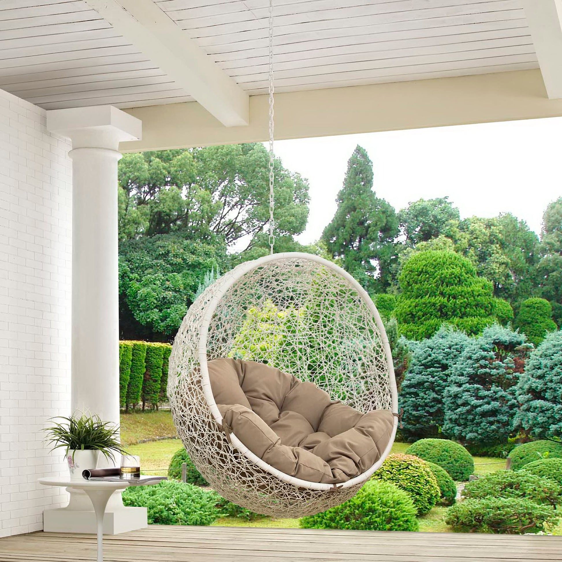 Hide Outdoor Patio Swing Chair Without Stand by Modway - Best Buy Furniture