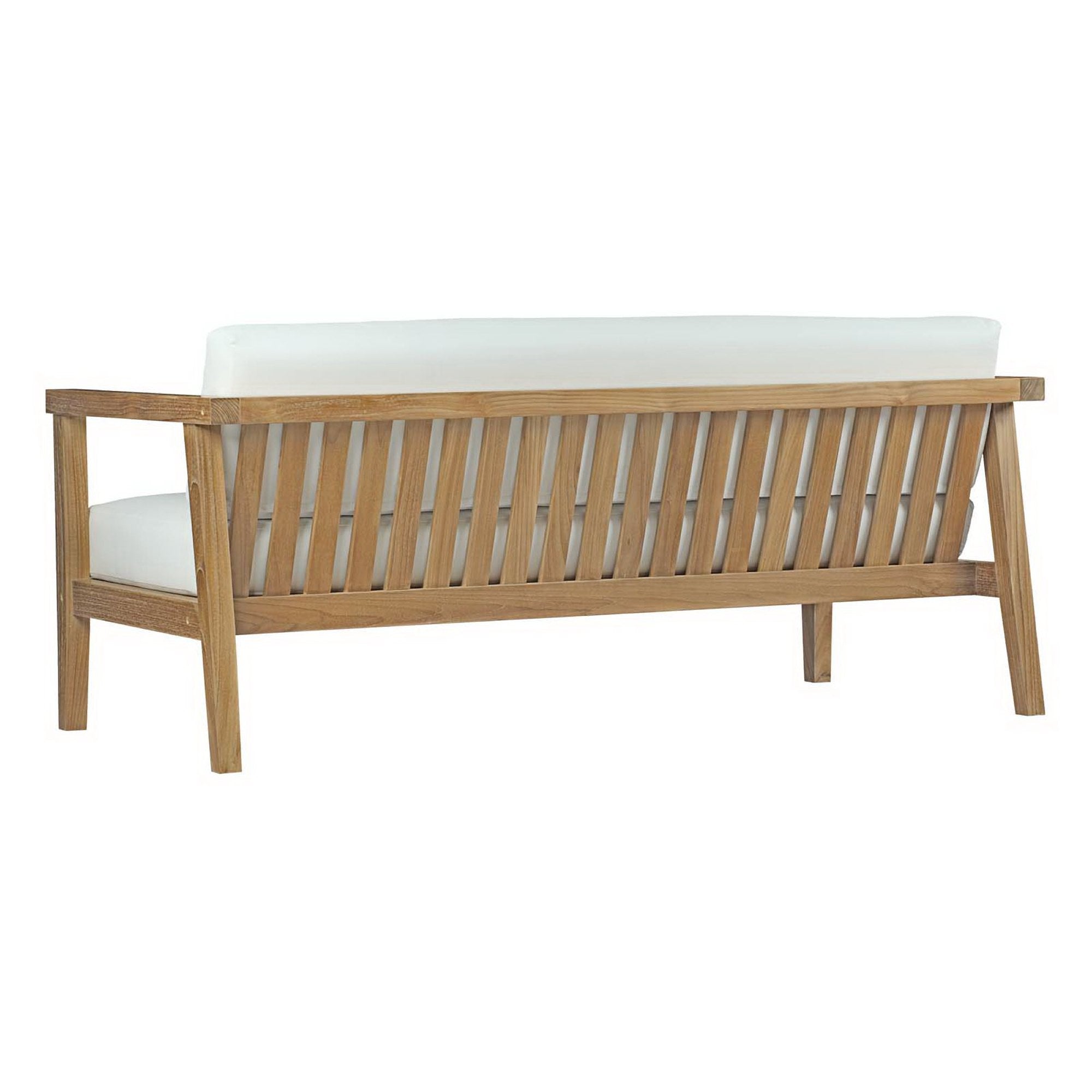 Bayport Outdoor Patio Teak Sofa by Modway - Best Buy Furniture