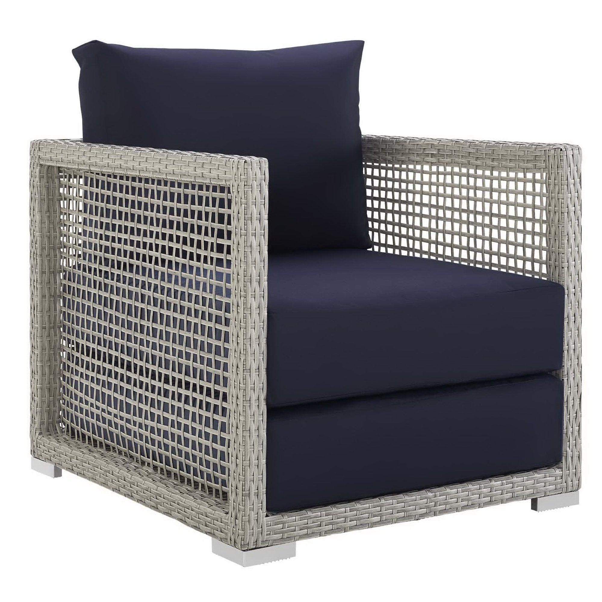 Aura Rattan Outdoor Patio Armchair by Modway - Best Buy Furniture