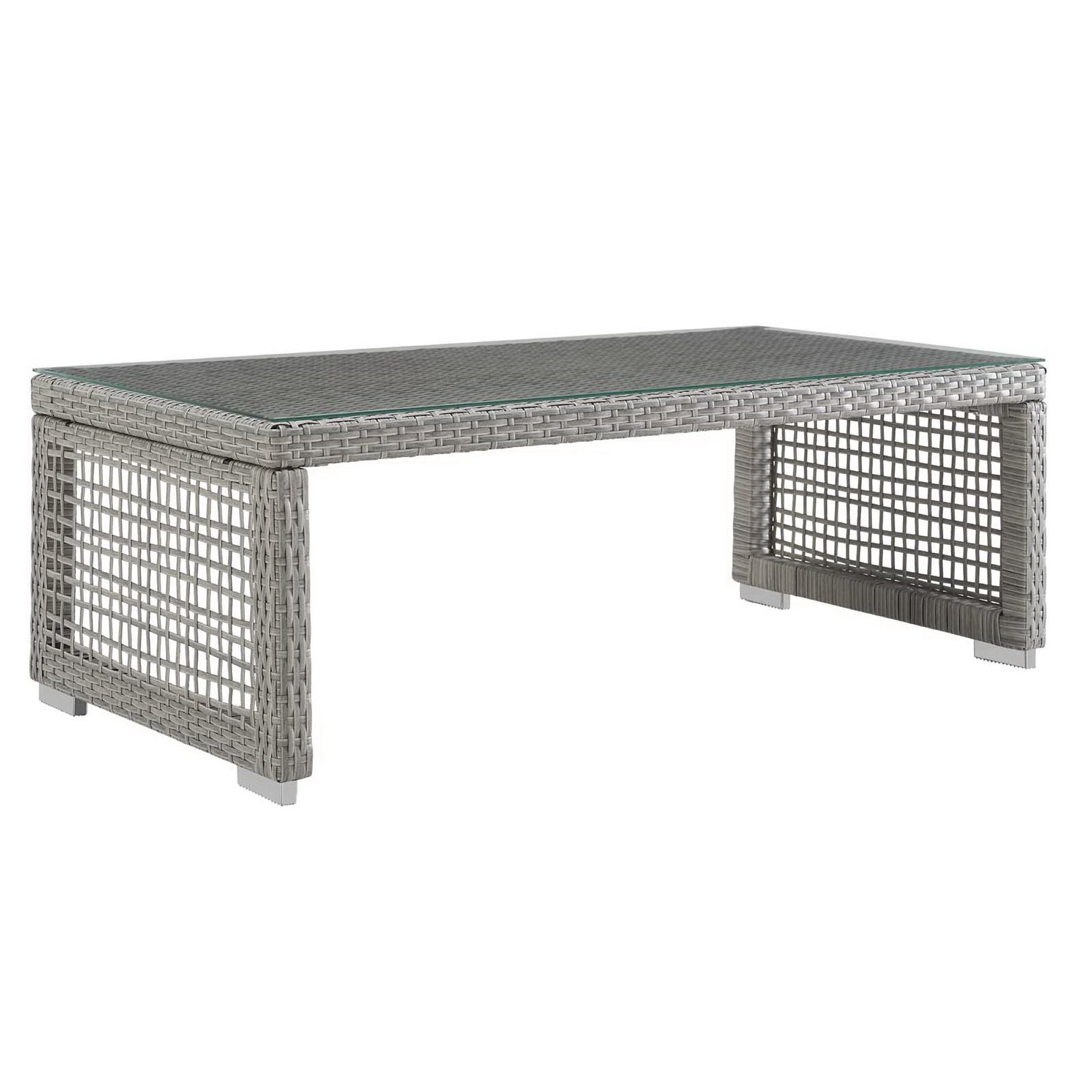 Aura Rattan Outdoor Patio Coffee Table by Modway - Best Buy Furniture