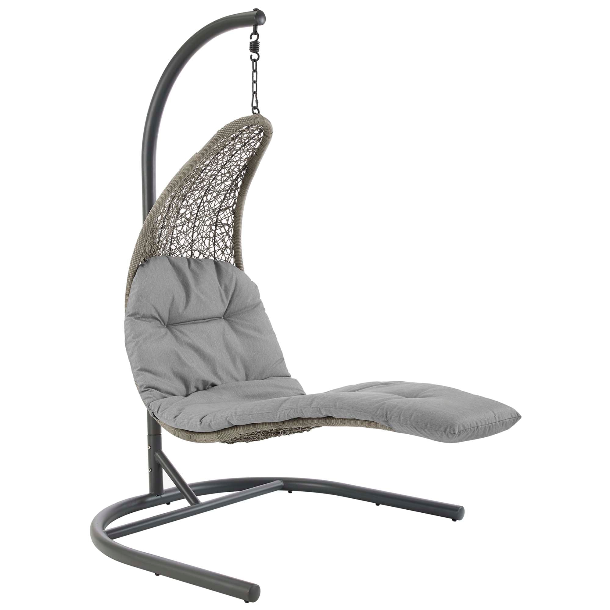 Landscape Hanging Chaise Lounge Outdoor Patio Swing Chair by Modway - Best Buy Furniture