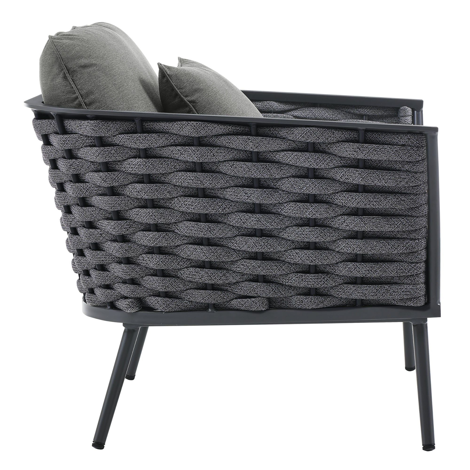 Stance Outdoor Patio Aluminum Armchair by Modway - Best Buy Furniture