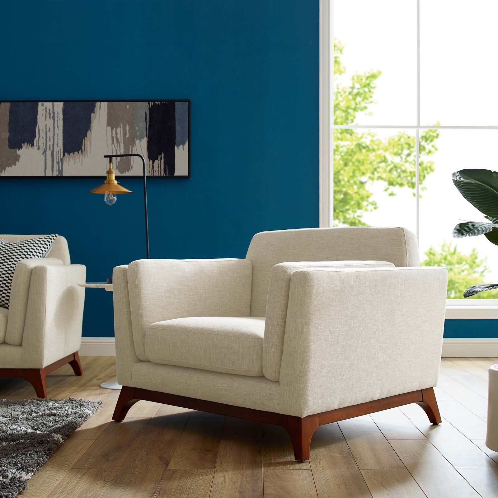 Chance Upholstered Fabric Armchair - Best Buy Furniture