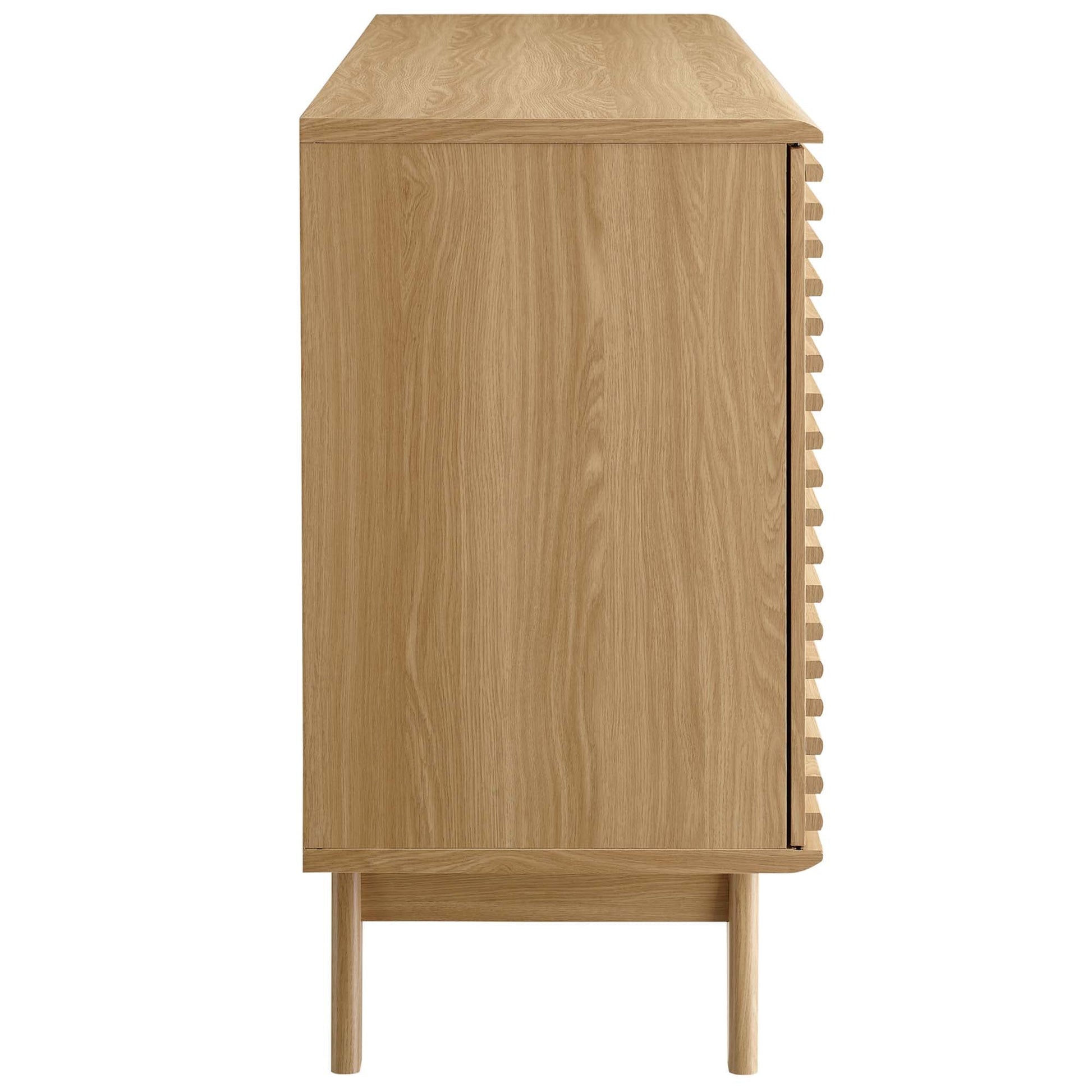 Render 63" Sideboard Buffet Table or TV Stand - Best Buy Furniture