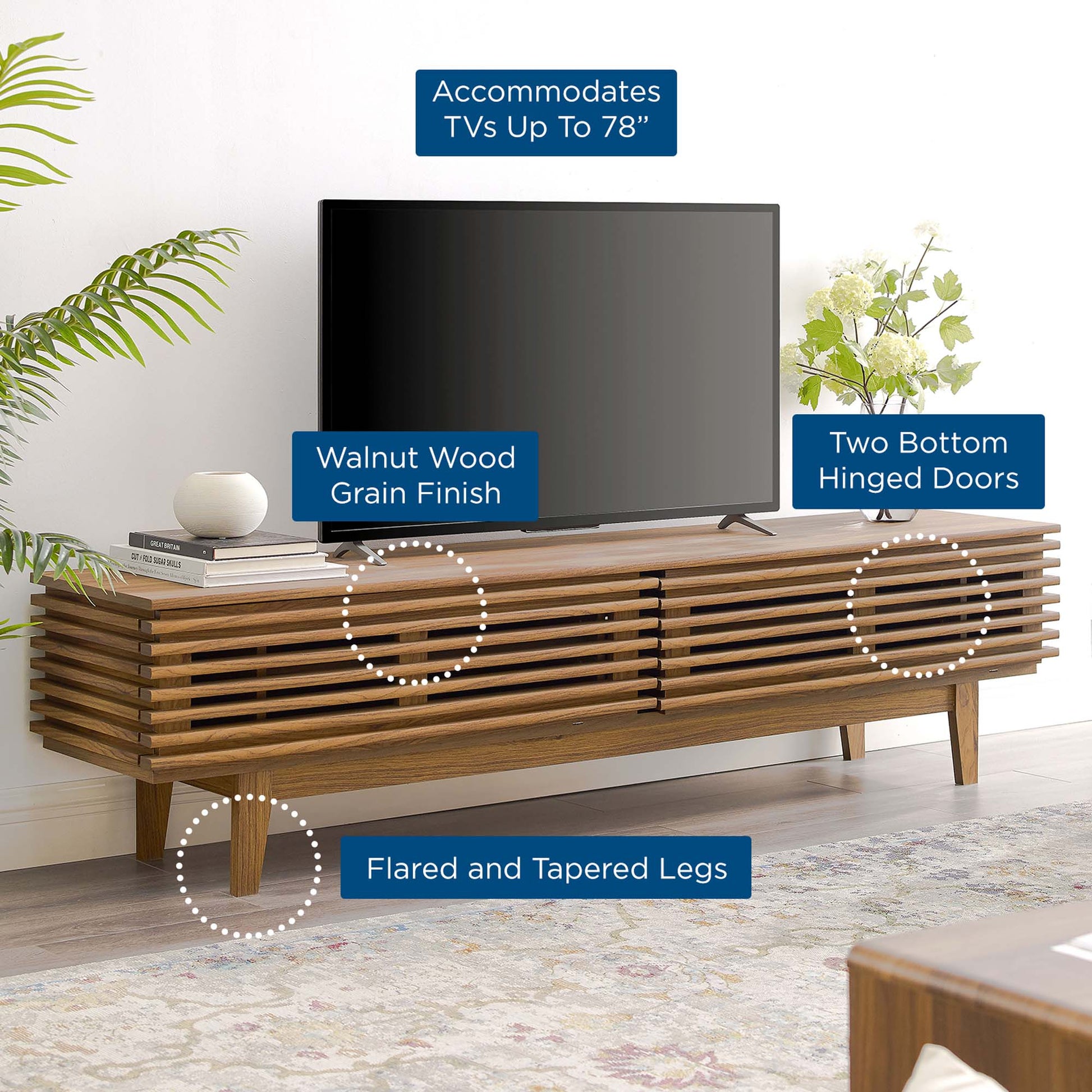 Render 71" TV Stand - Best Buy Furniture