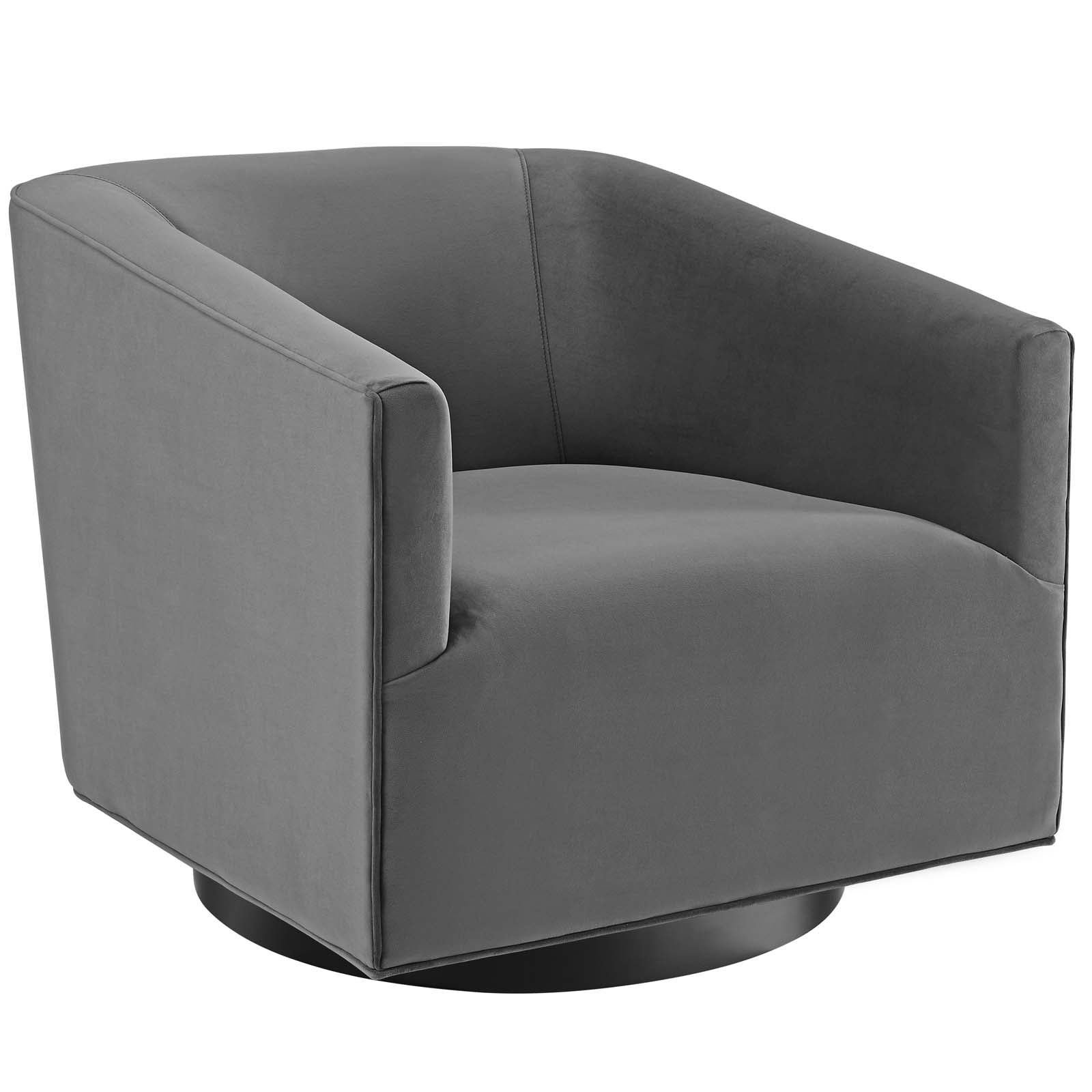 Twist Accent Lounge Performance Velvet Swivel Chair - Best Buy Furniture