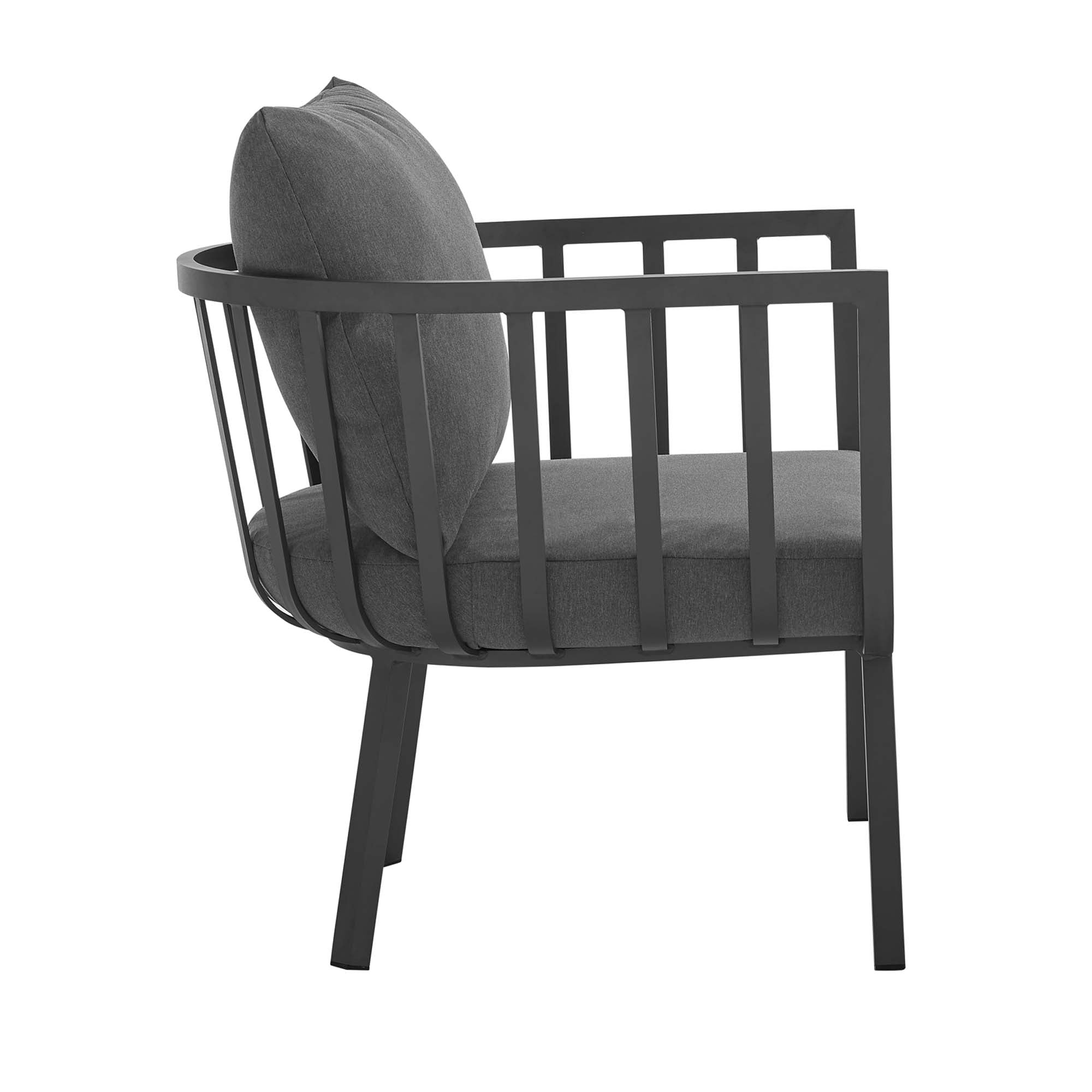 Riverside Outdoor Patio Aluminum Armchair by Modway - Best Buy Furniture