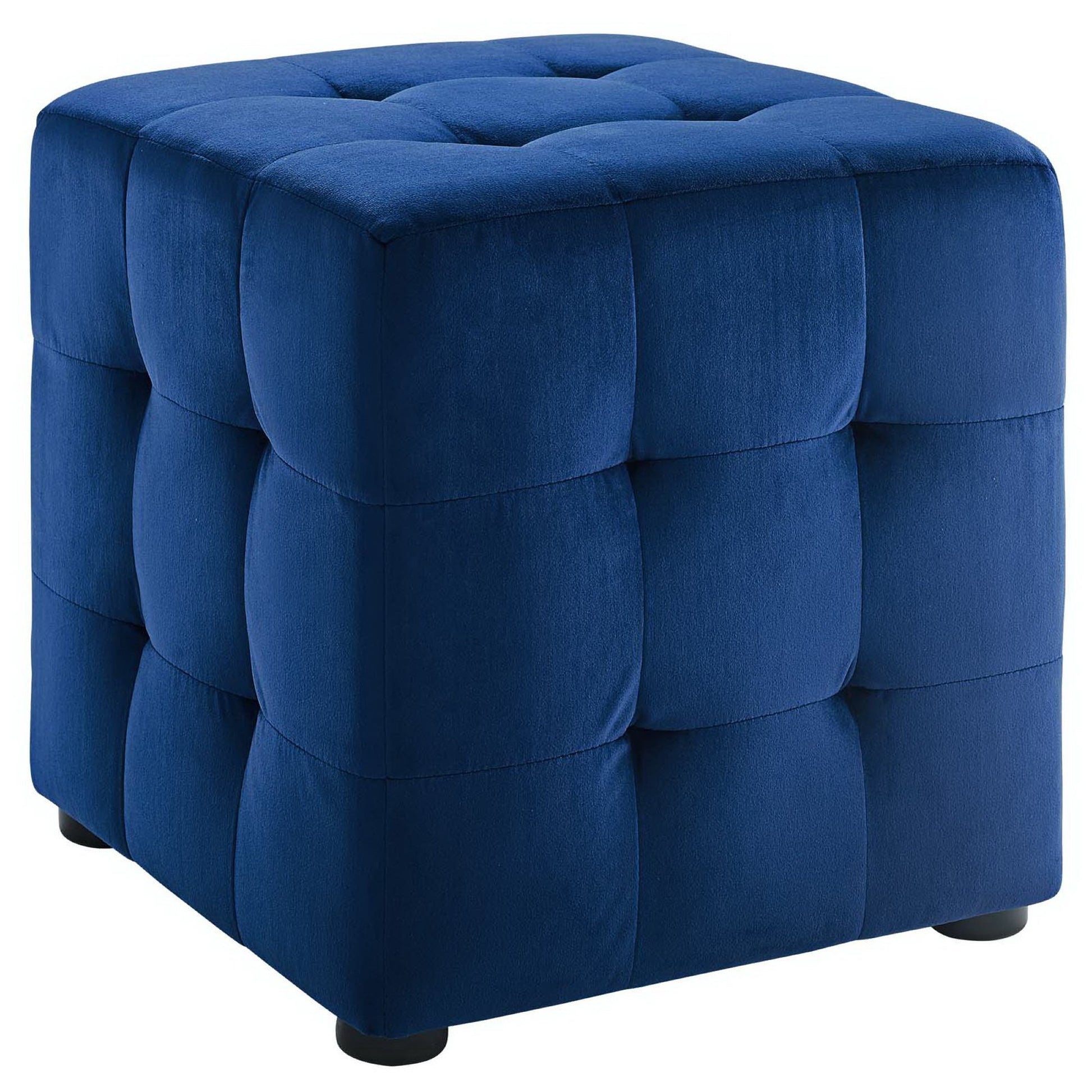Contour Tufted Cube Performance Velvet Ottoman by Modway - Best Buy Furniture