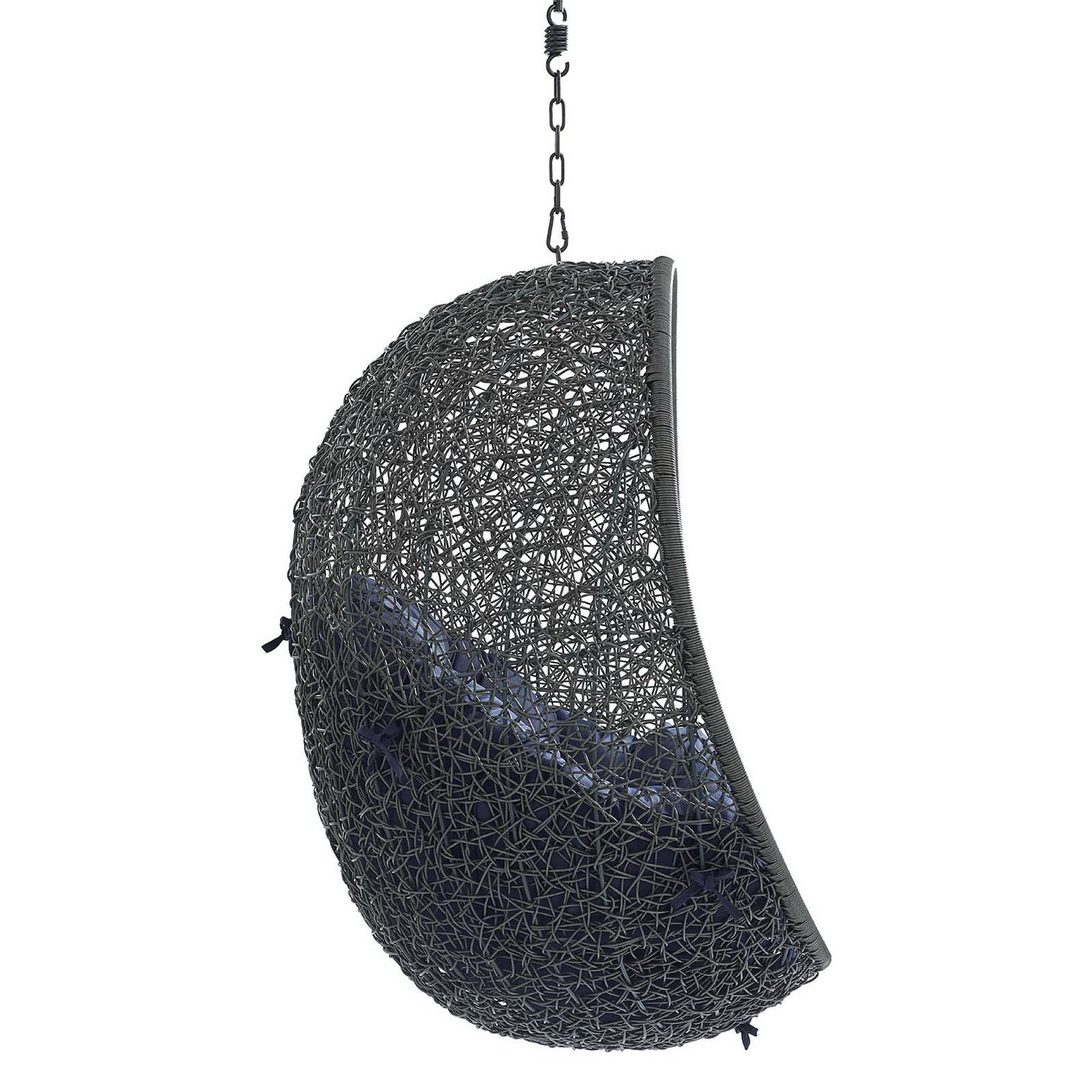 Hide Sunbrella� Fabric Swing Outdoor Patio Lounge Chair Without Stand by Modway - Best Buy Furniture