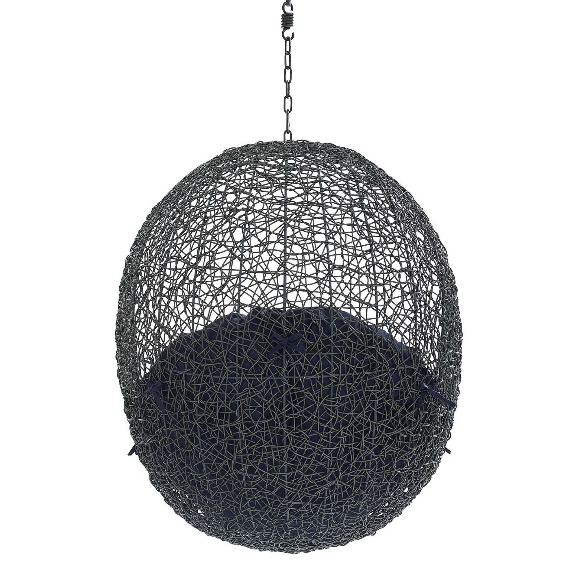 Hide Sunbrella� Fabric Swing Outdoor Patio Lounge Chair Without Stand by Modway - Best Buy Furniture