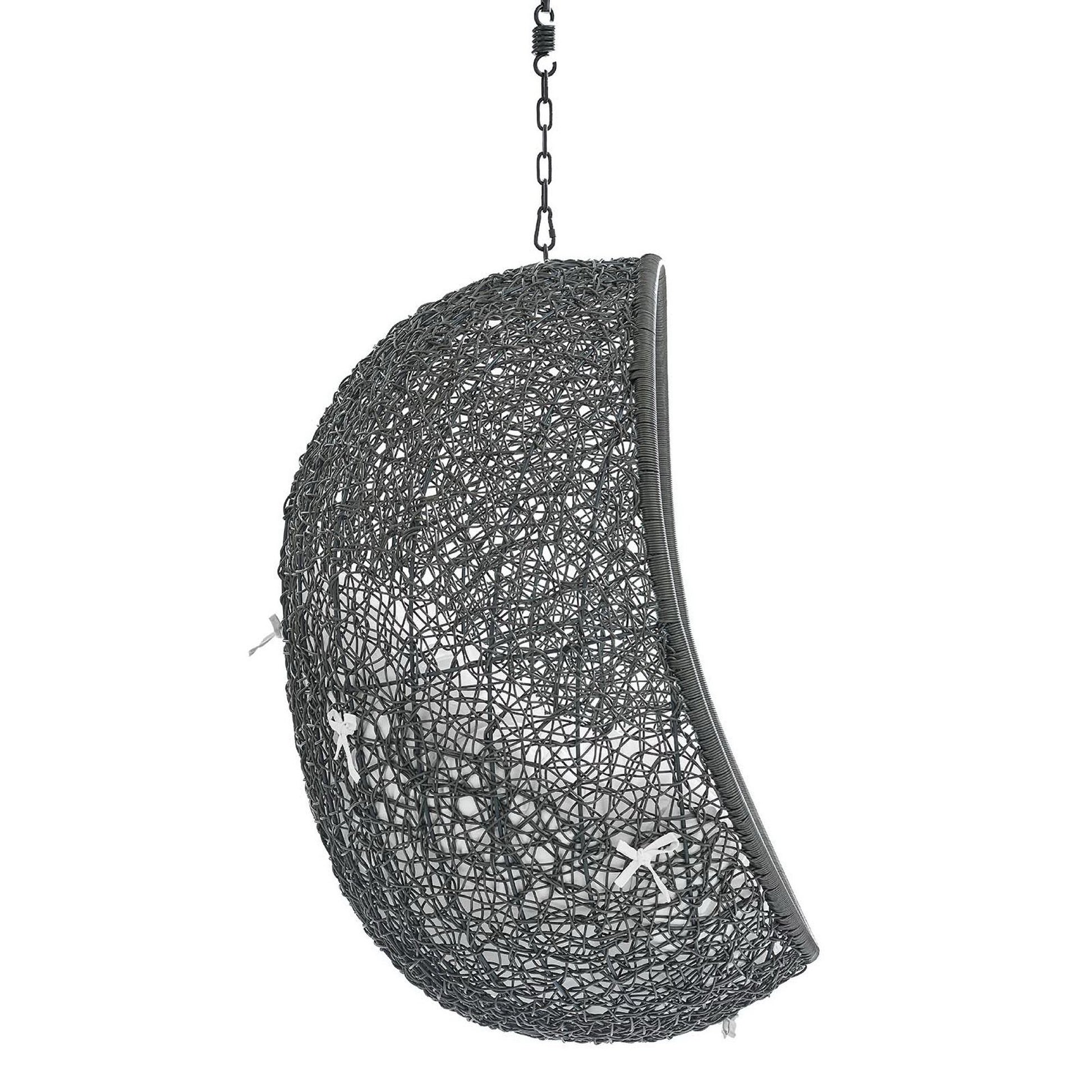 Hide Sunbrella� Fabric Swing Outdoor Patio Lounge Chair Without Stand by Modway - Best Buy Furniture