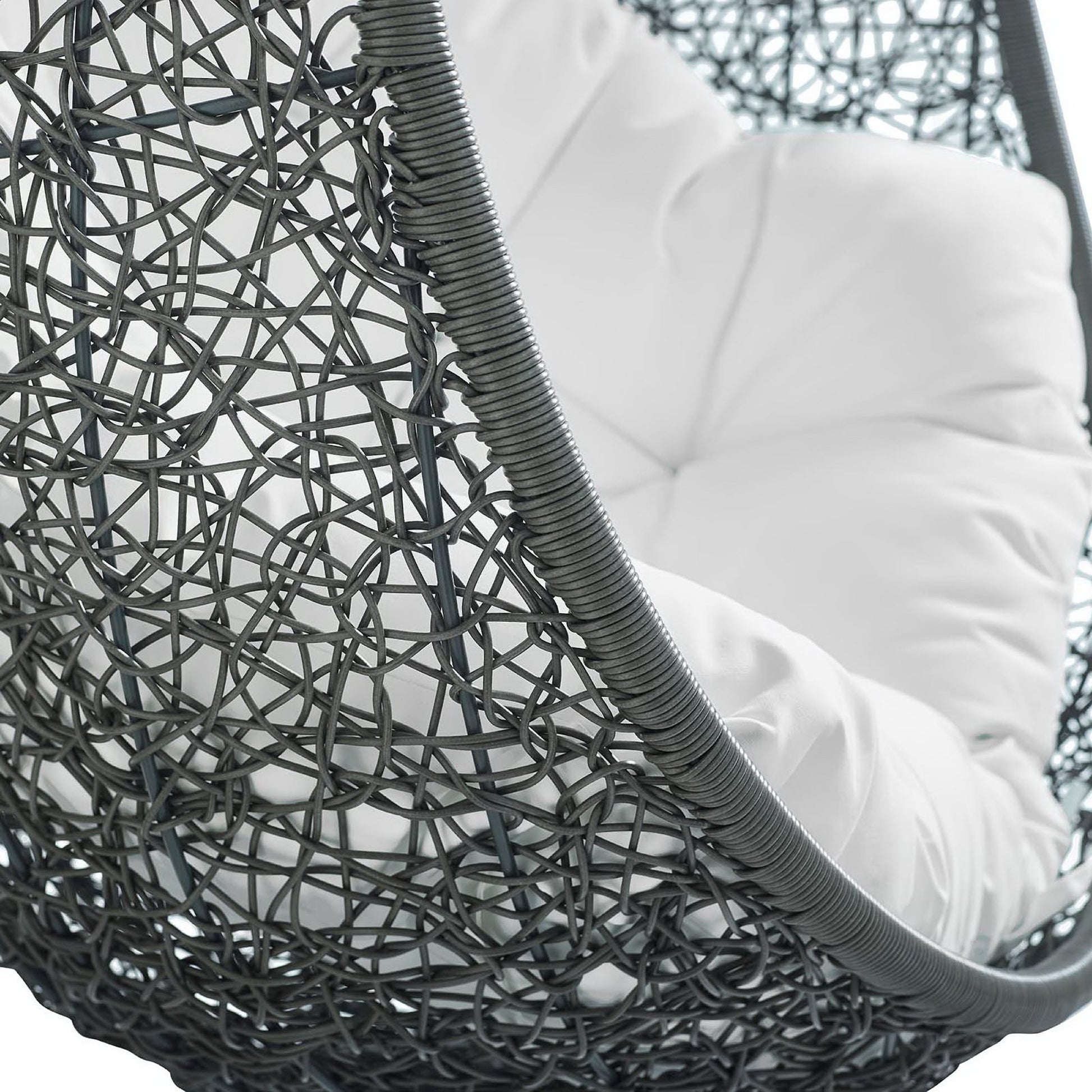 Hide Sunbrella� Fabric Swing Outdoor Patio Lounge Chair Without Stand by Modway - Best Buy Furniture