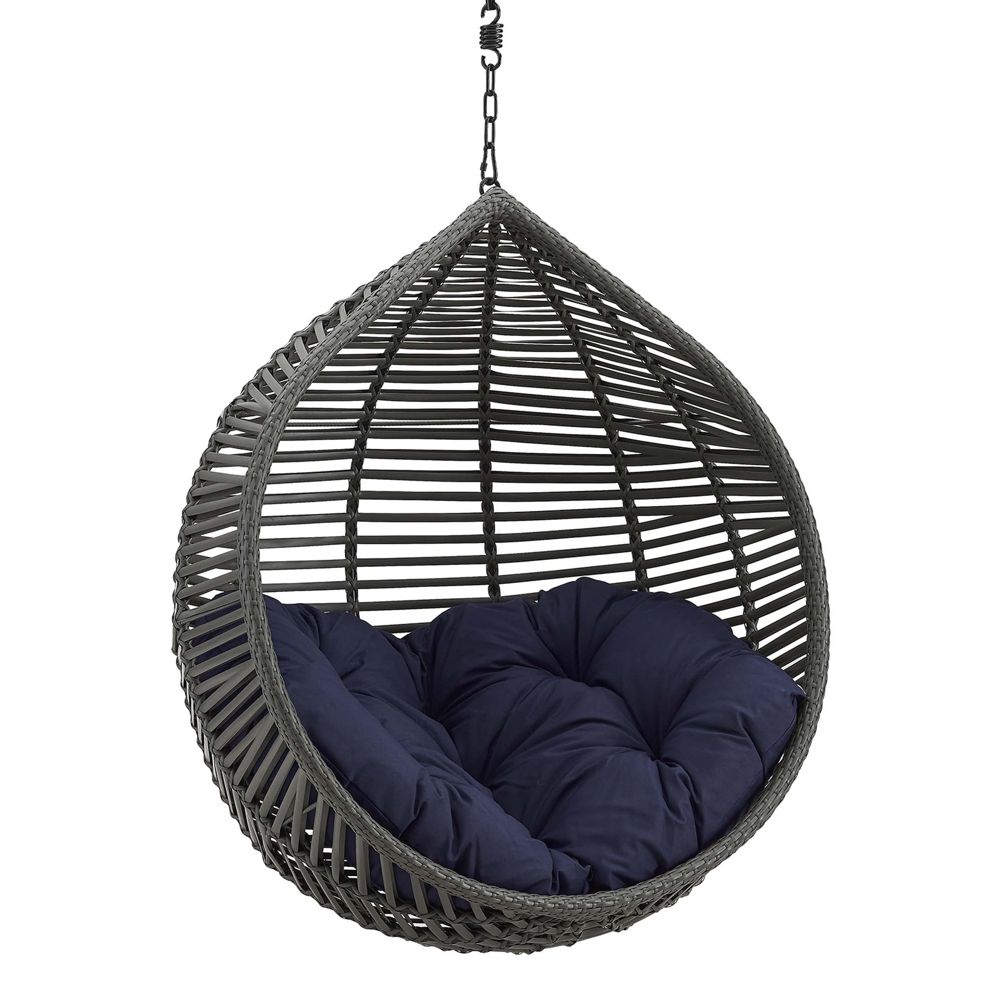 Garner Teardrop Outdoor Patio Swing Chair Without Stand by Modway - Best Buy Furniture