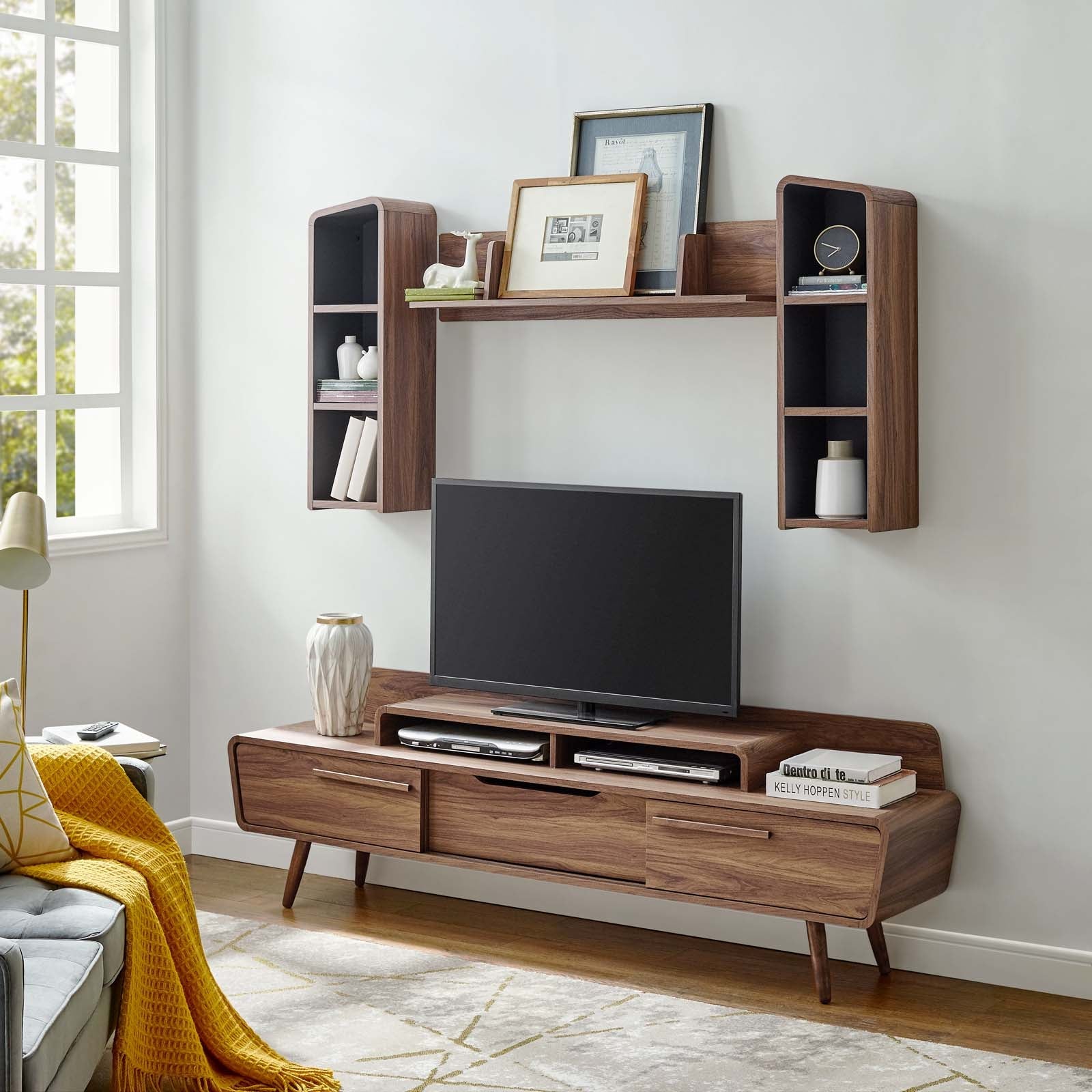 Omnistand 2 Piece Entertainment Center - Best Buy Furniture