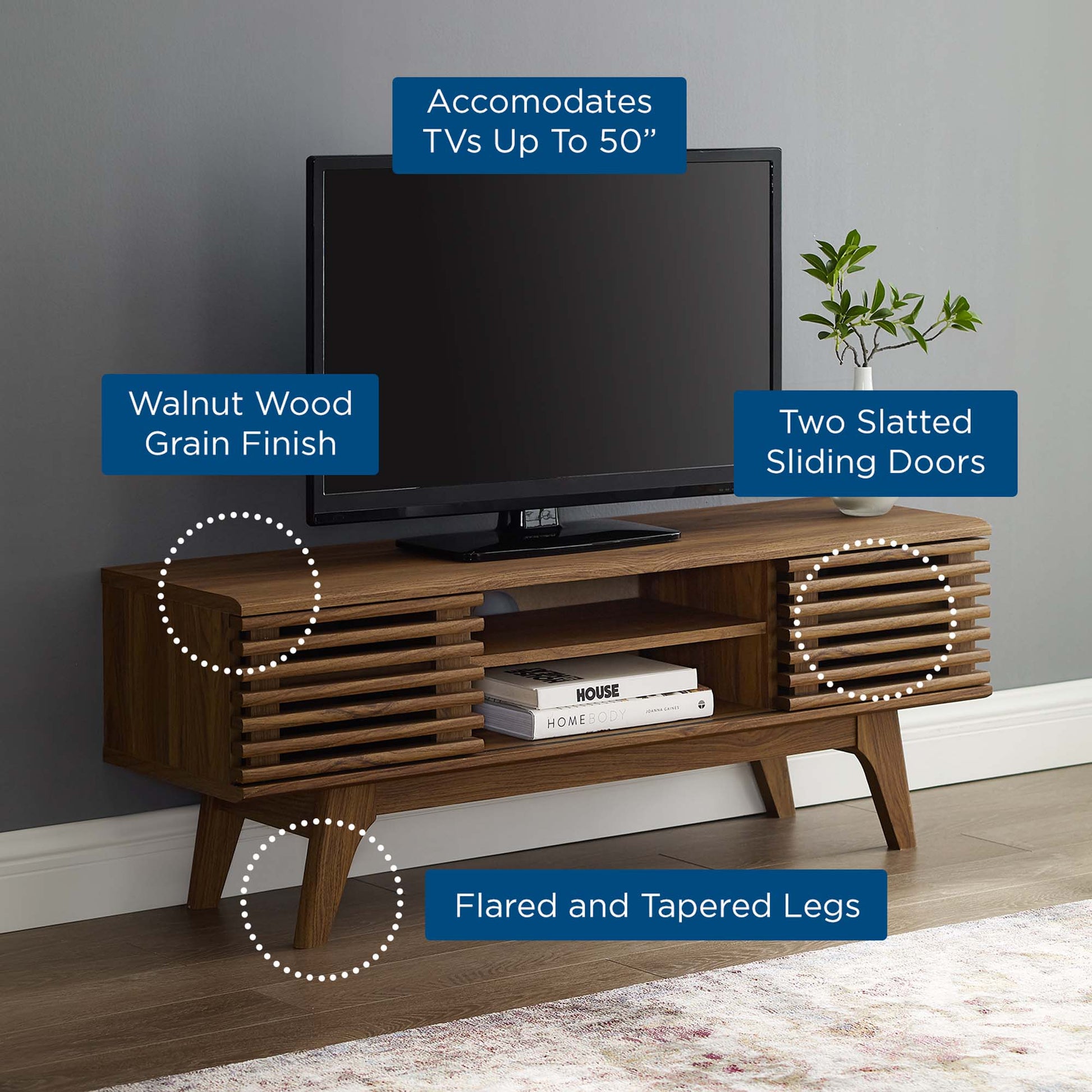 Render 46" Media Console TV Stand - Best Buy Furniture