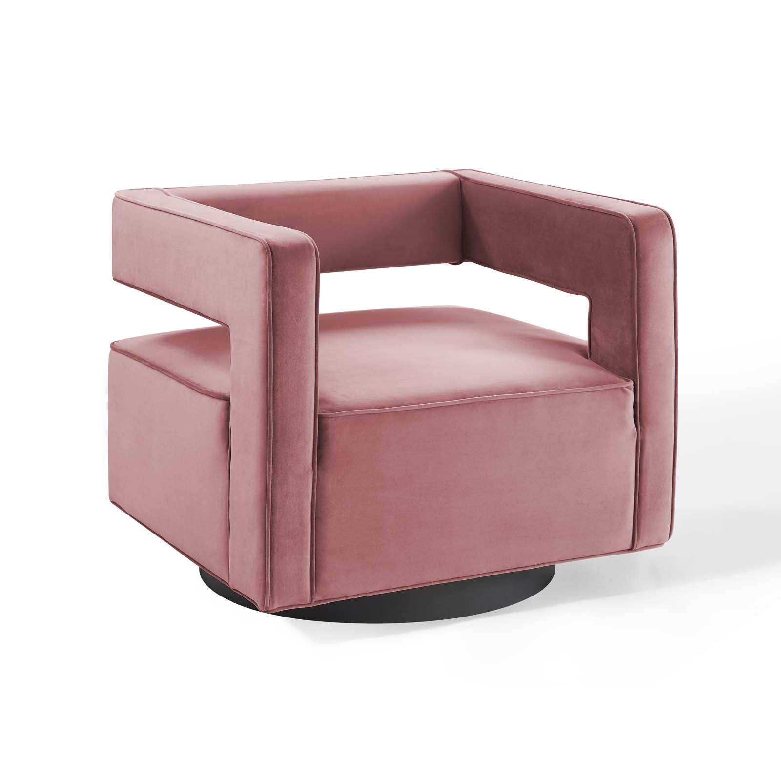 Booth Performance Velvet Performance Velvet Swivel Armchair - Best Buy Furniture