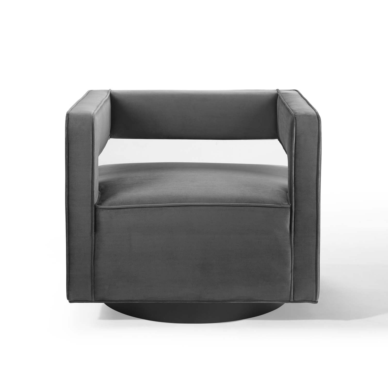 Booth Performance Velvet Performance Velvet Swivel Armchair - Best Buy Furniture