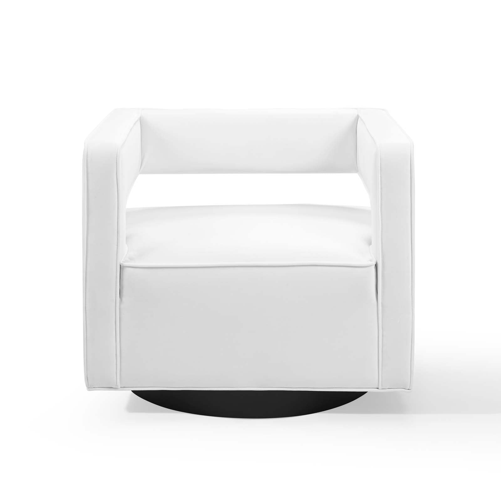 Booth Performance Velvet Performance Velvet Swivel Armchair - Best Buy Furniture