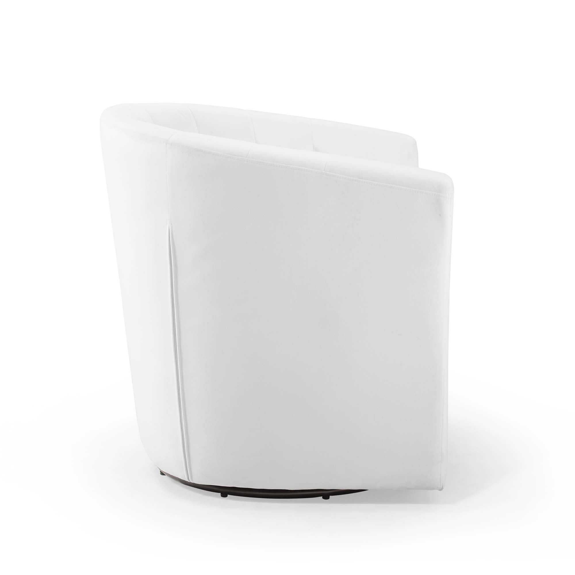 Prospect Tufted Performance Velvet Swivel Armchair - Best Buy Furniture