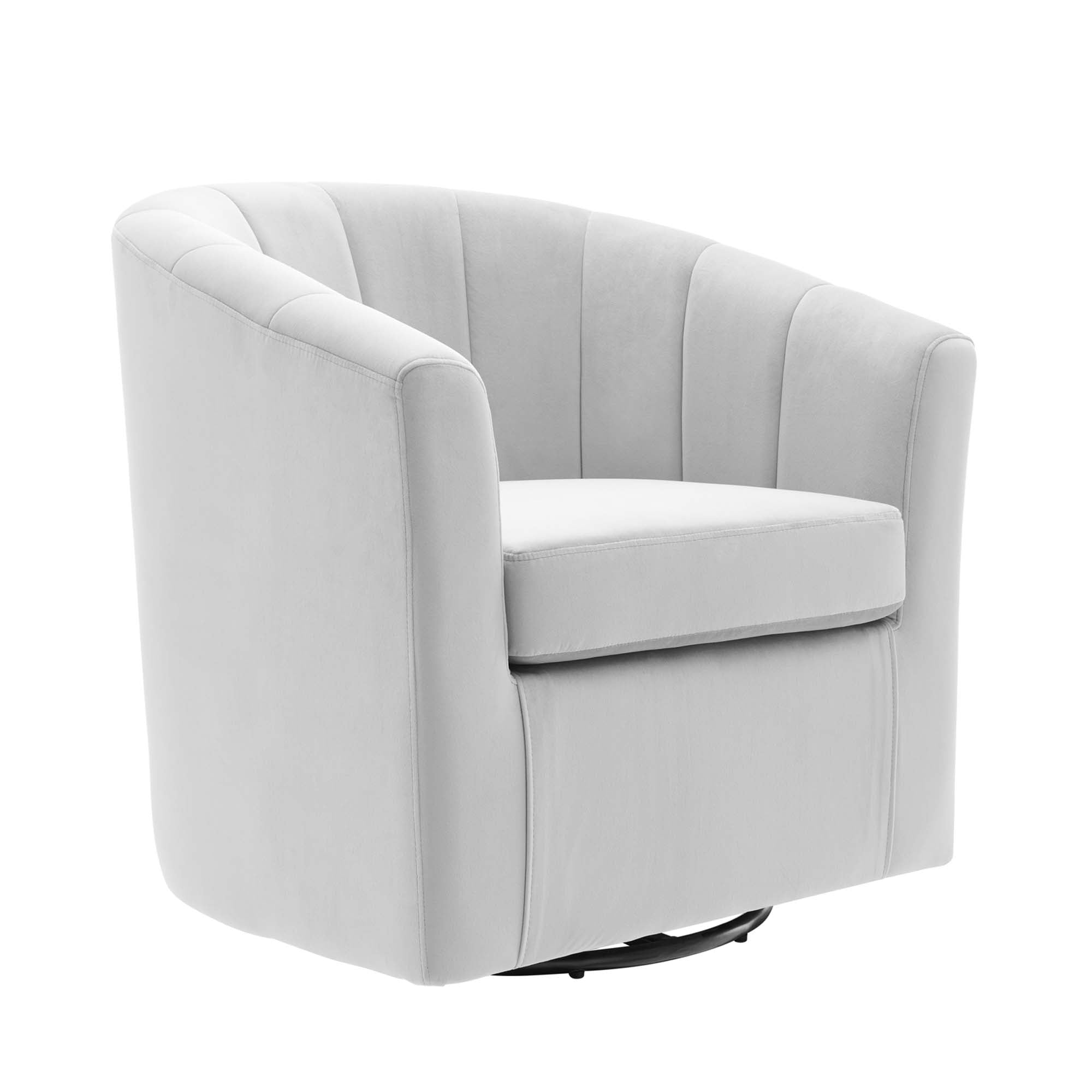 Prospect Performance Velvet Swivel Armchair by Modway - Best Buy Furniture